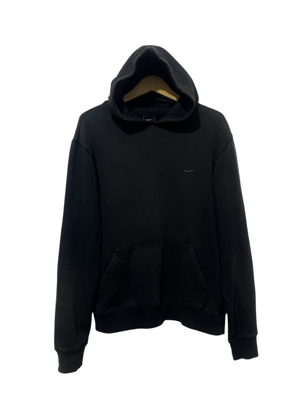 Nike Nike Mini Swoosh Hoodie Original Black Faded Size US M / EU 48-50 / 2 - 1 Thumbnail