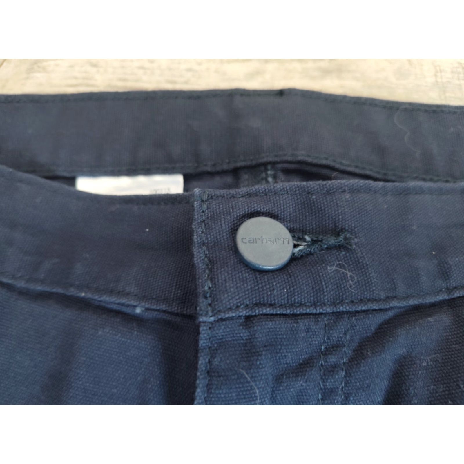 Carhartt Carhartt FR Pants Womens 16 38x30 Blue Flame Resistant Canvas Loose Workwear EUC Size 38" / US 16 / IT 52 - 5 Thumbnail