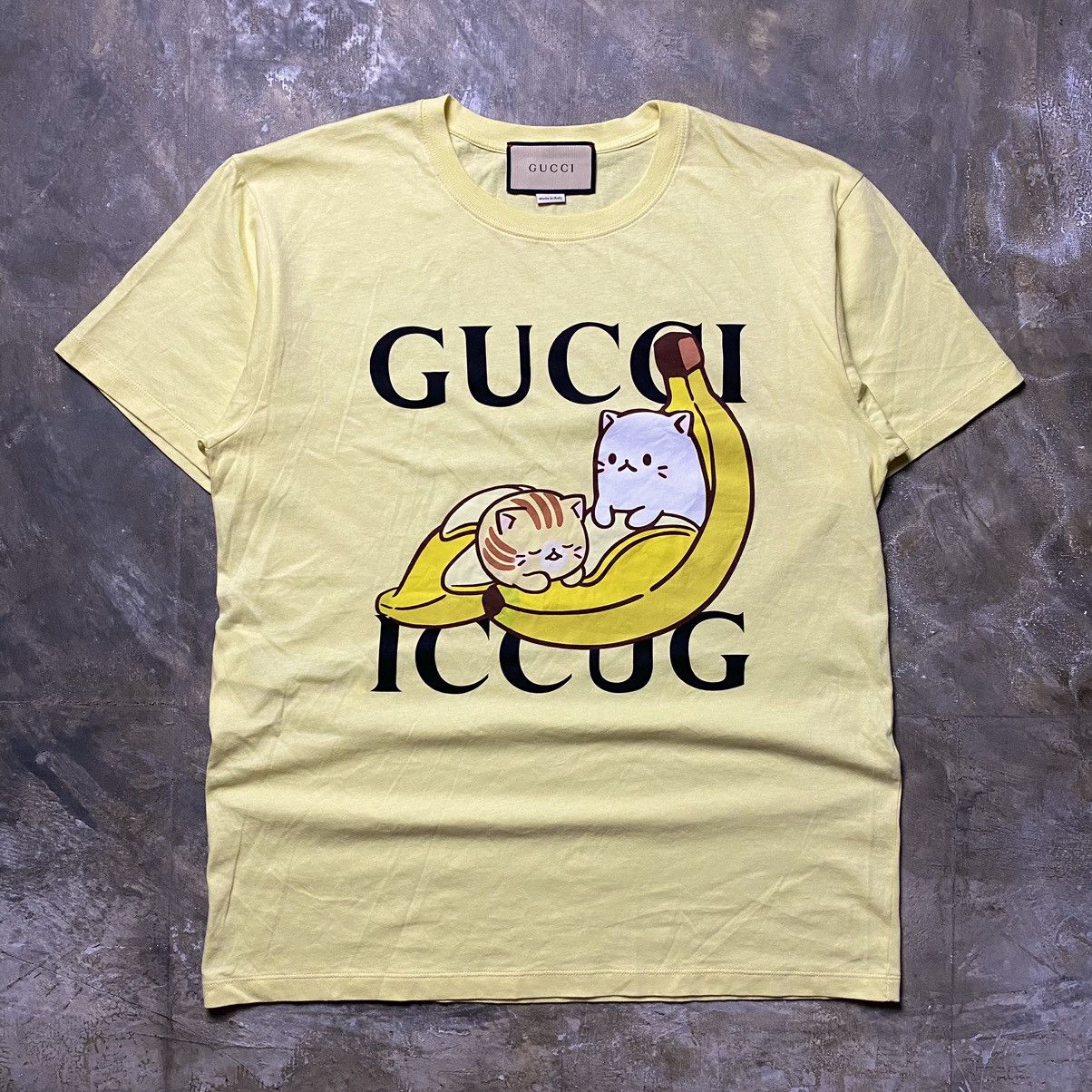 Gucci Gucci - Bananya SS21 S/S Shirt Size XS / US 0-2 / IT 36-38 - 1 Thumbnail