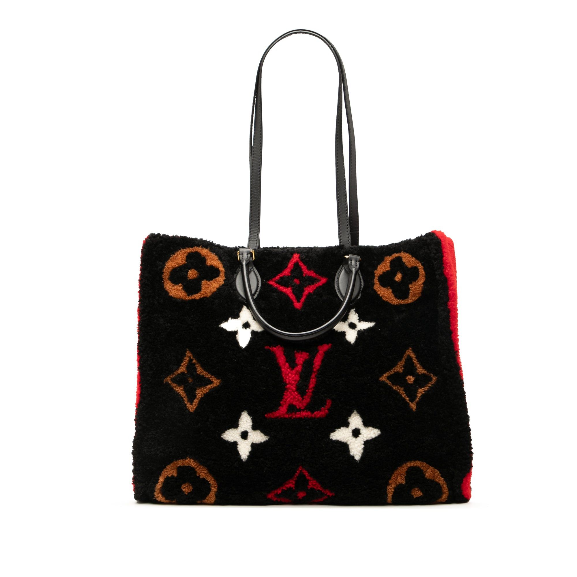 Louis Vuitton Monogram Giant Shearling Teddy Onthego GM Size ONE SIZE - 1 Thumbnail