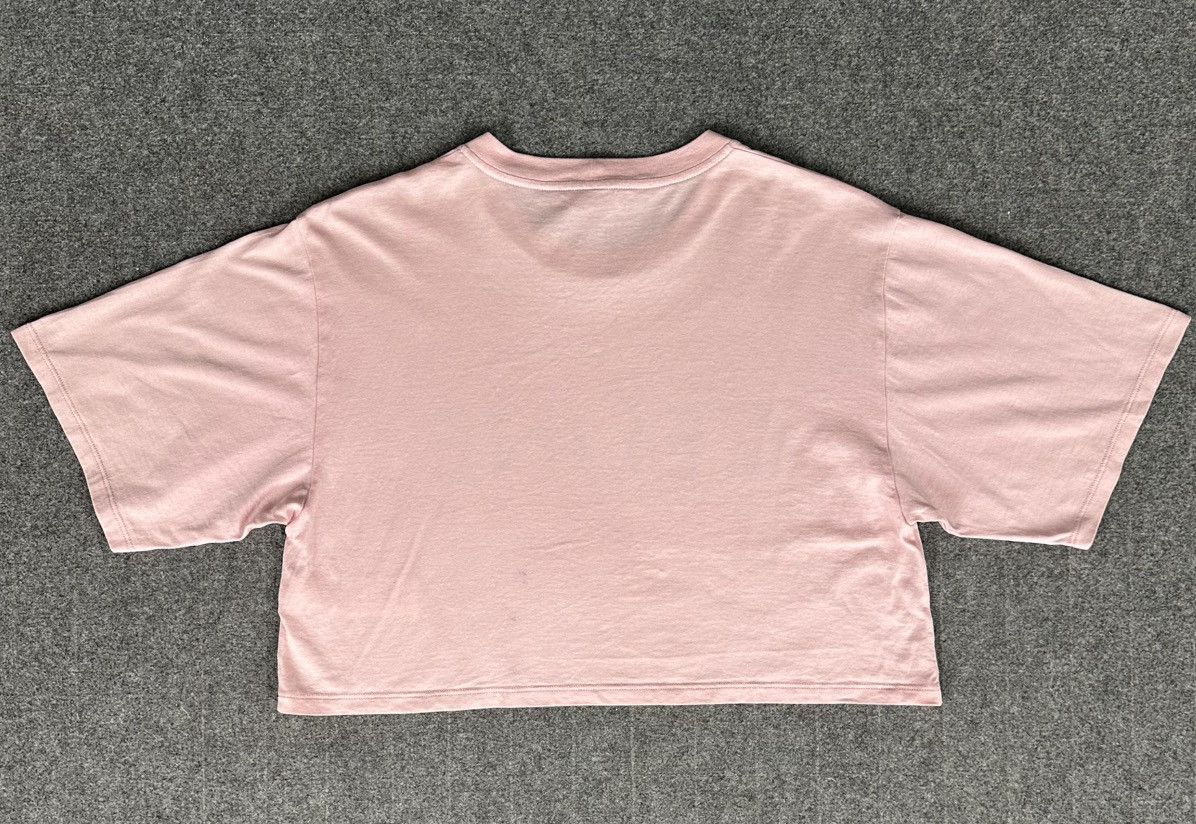 Celine Celine - Hedi Slimane S/S21 Cropped T-shirt - Light Rose Size M / US 6-8 / IT 42-44 - 6 Thumbnail