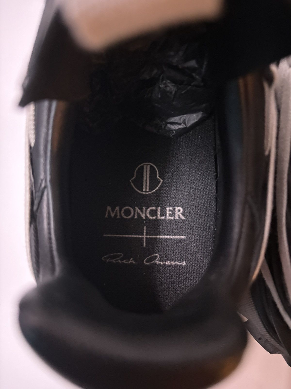 Moncler × Rick Owens Moncler × Rick Owens Trailgrip Megalace – Black Size US 13 / EU 46 - 10 Thumbnail