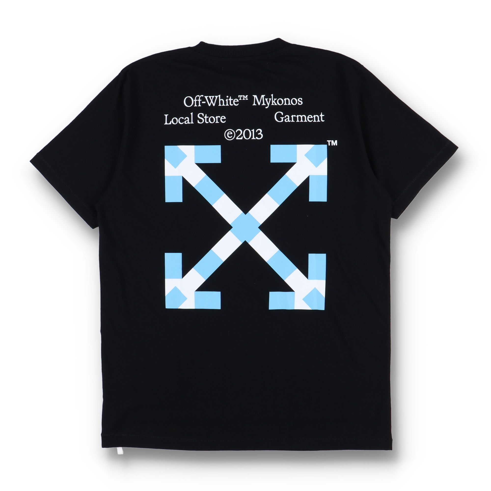 Off-White Black Mykonos Exclusive Arrows T-Shirt Size US XL / EU 56 / 4 - 1 Thumbnail