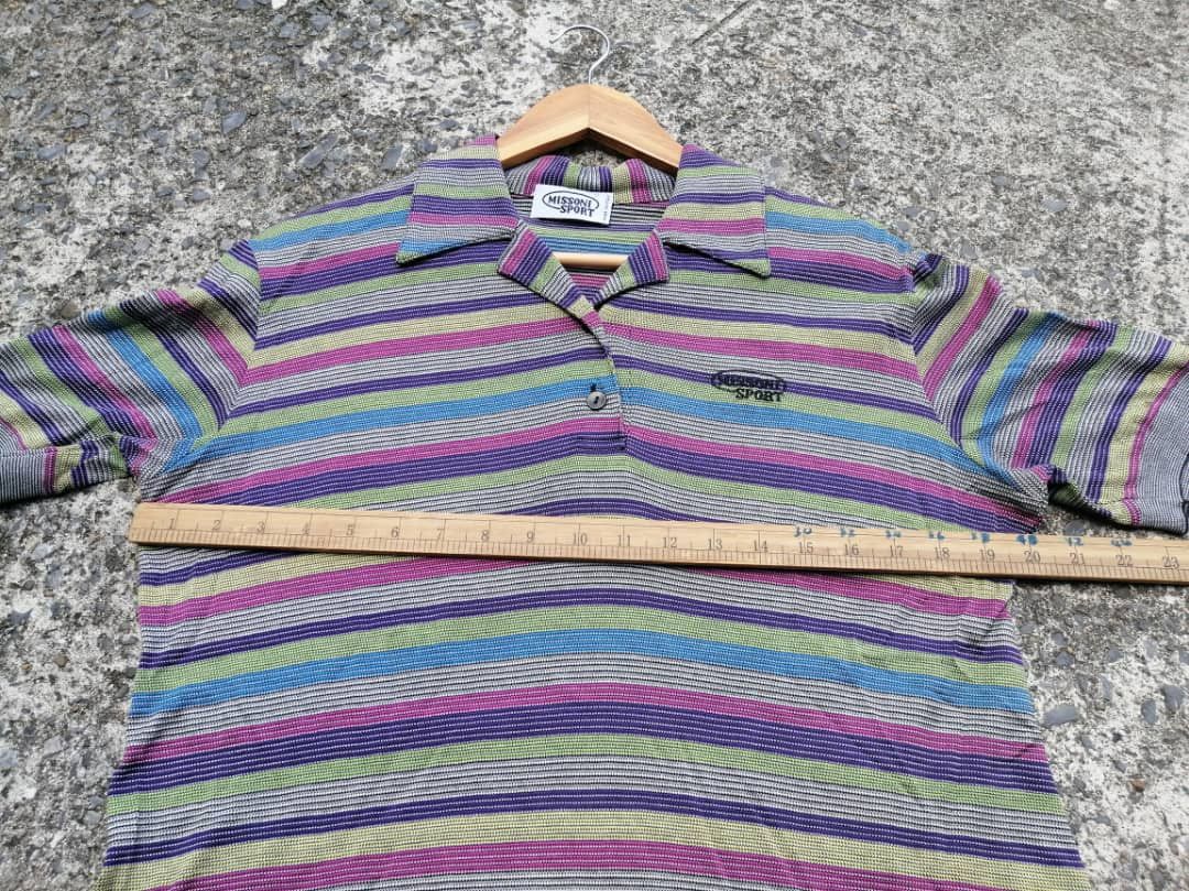 Missoni Missoni Sport Nice Design Polos Shirt Size US M / EU 48-50 / 2 - 2 Thumbnail