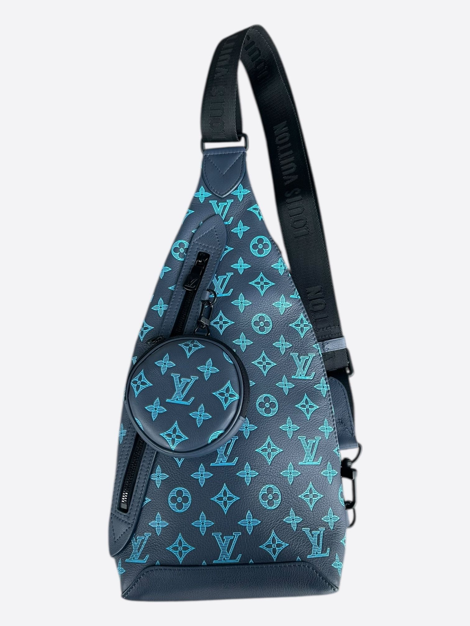 Louis Vuitton Louis Vuitton Blue Shadow Monogram Duo Slingbag Size ONE SIZE - 1 Thumbnail
