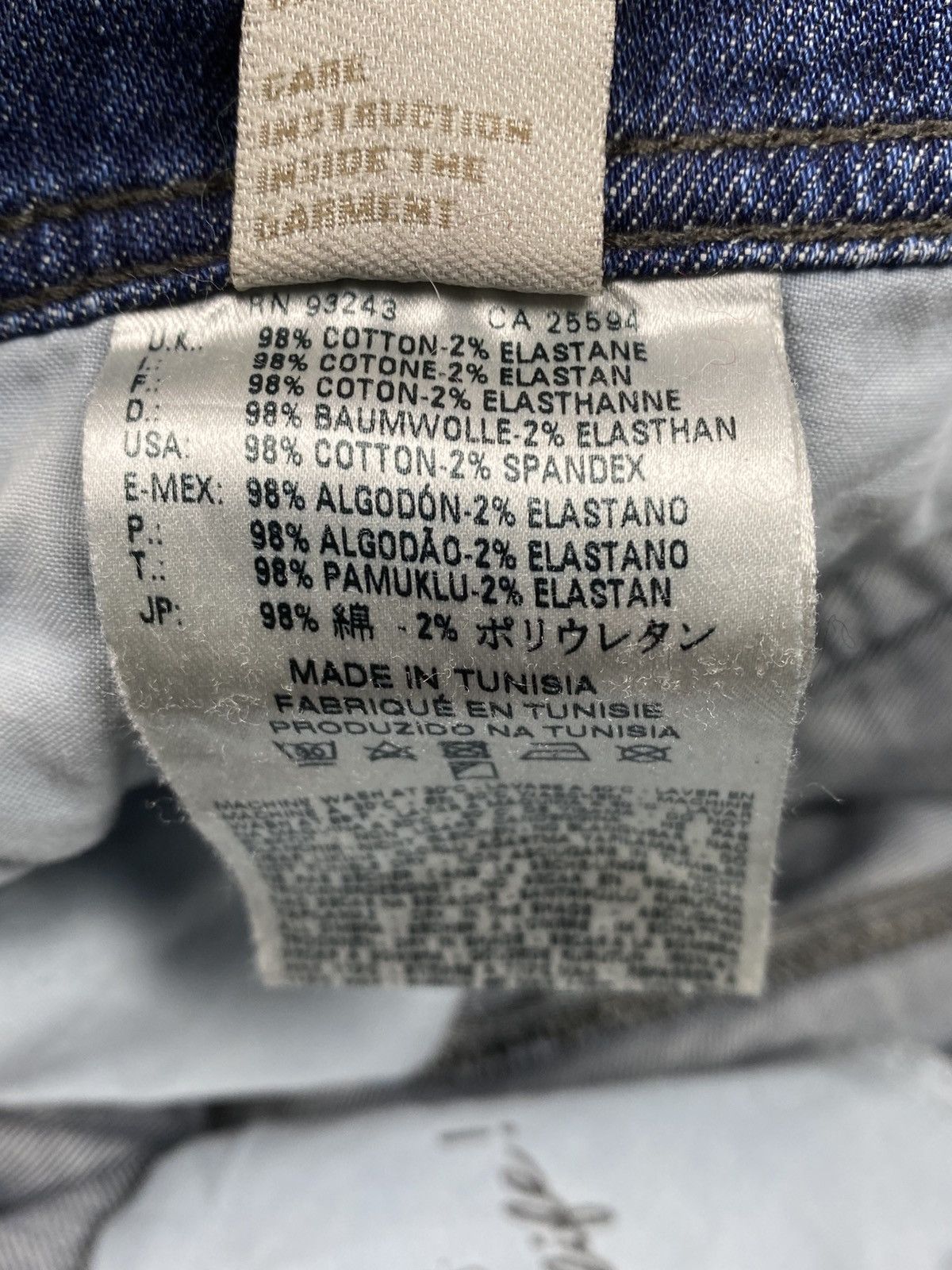 Diesel Diesel Tepphar Denim Jeans Mid Blue Size 34 Size US 34 / EU 50 - 19 Thumbnail