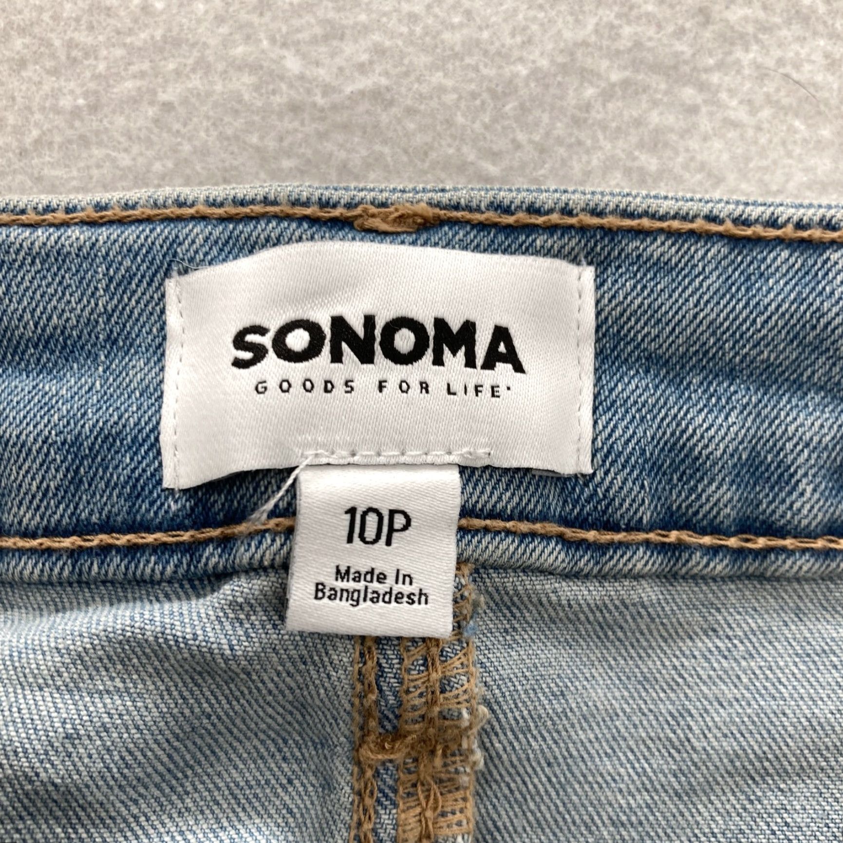 Vintage Sonoma Jeans Womens 10P Light Wash Mid Rise Bootcut Stretch Denim Petites Size 32" / US 10 / IT 46 - 4 Thumbnail