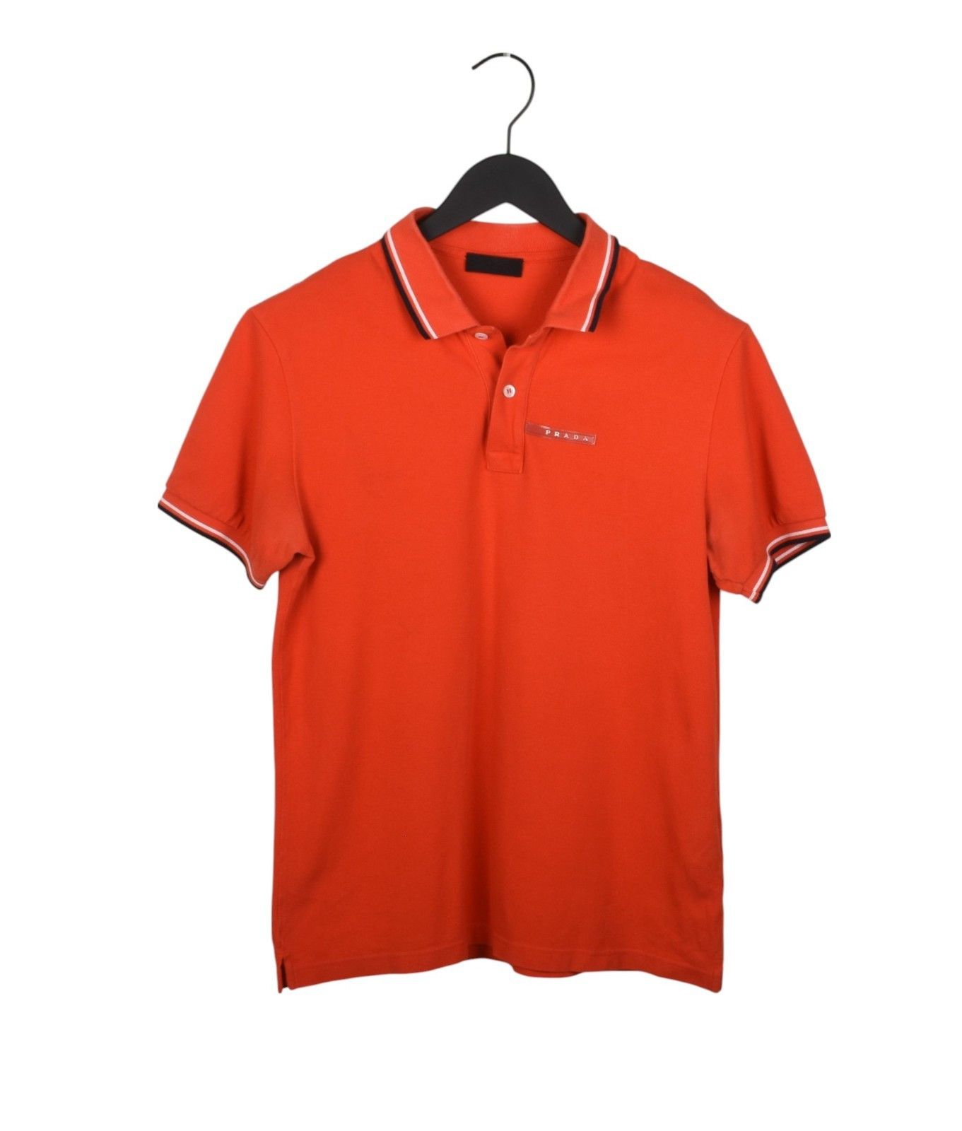 Prada Men Polo Shirt Top Size M/L S1460