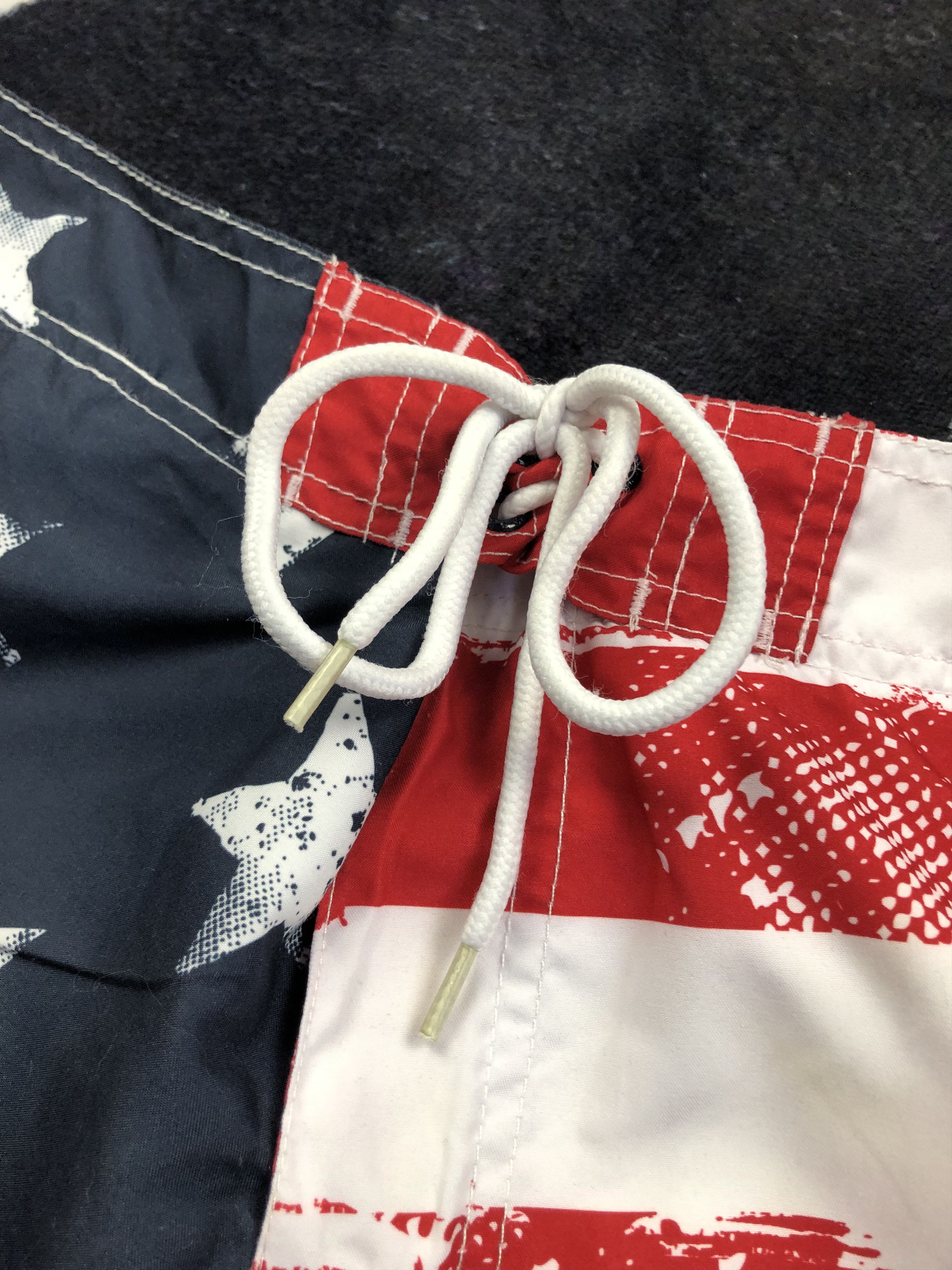 Other AMERICAN FLAG Style Big Logo Hype Streetwear Y2k Swim Shorts Size US 32 / EU 48 - 4 Thumbnail