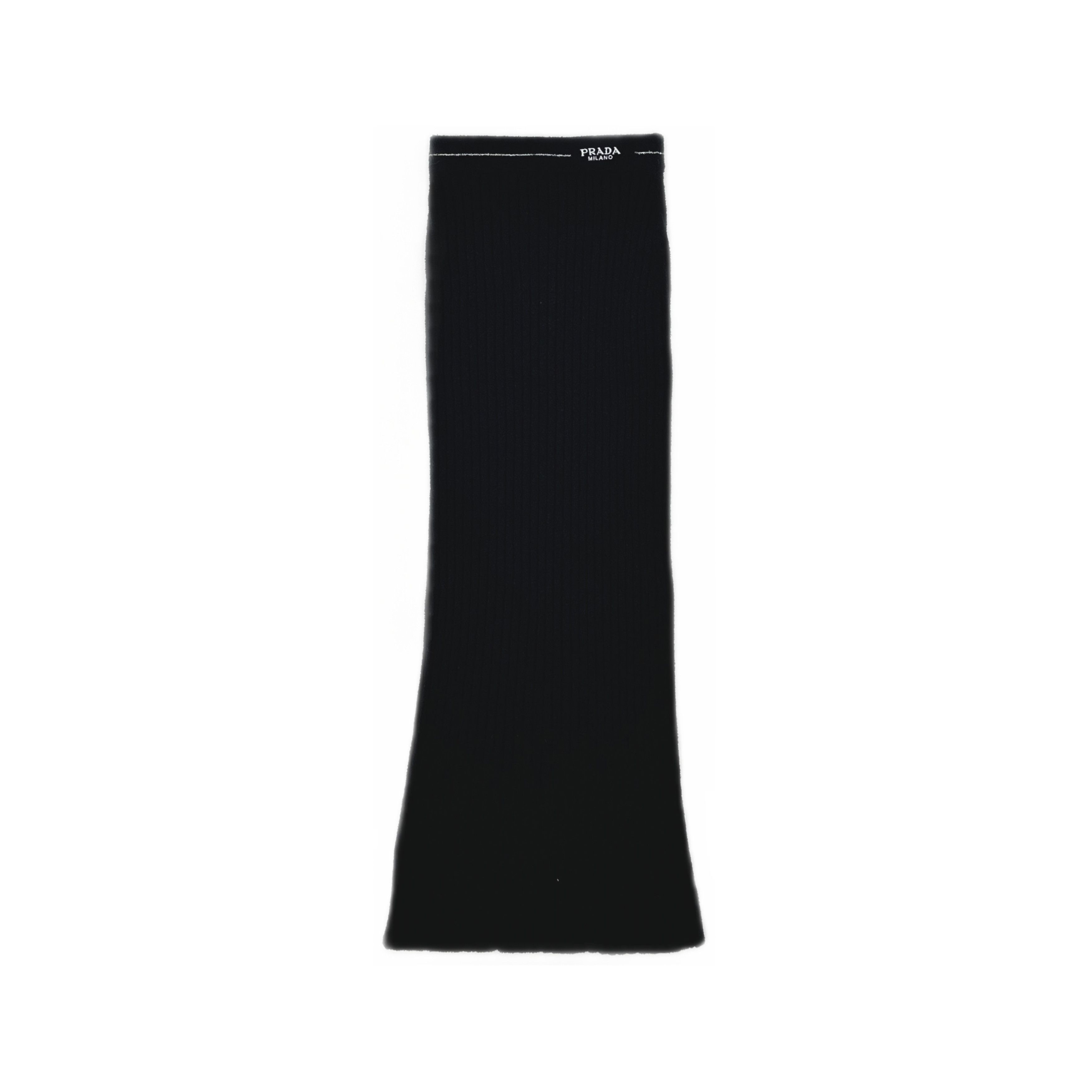 Prada Prada Ribbed Midi Skirt Size 36 Size 25" / US 0 / IT 36 - 1 Thumbnail