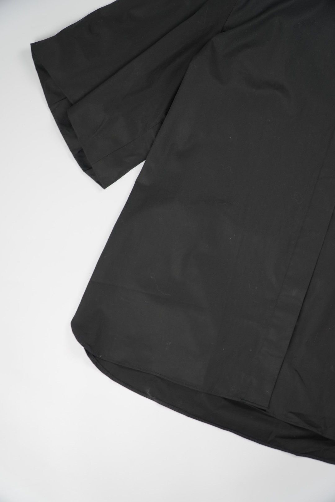 The Row The Row Collarless Black Short Sleeve Polo Size US S / EU 44-46 / 1 - 5 Thumbnail