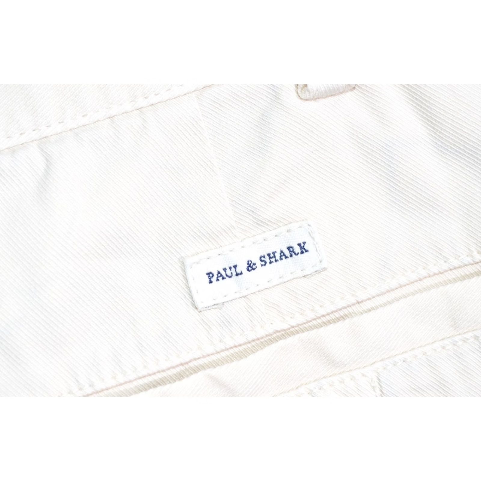 Paul & Shark Paul & Shark Beige Stretch Chino Trousers Men Regular XS? Size US 32 / EU 48 - 2 Thumbnail