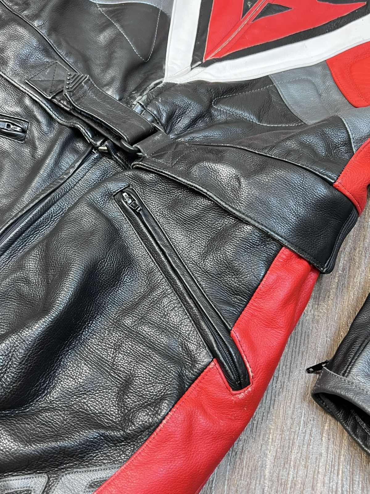 Dainese × Vintage Dainese Racing Leather Motorcycle Jacket + Pant Suit Size US XL / EU 56 / 4 - 12 Thumbnail