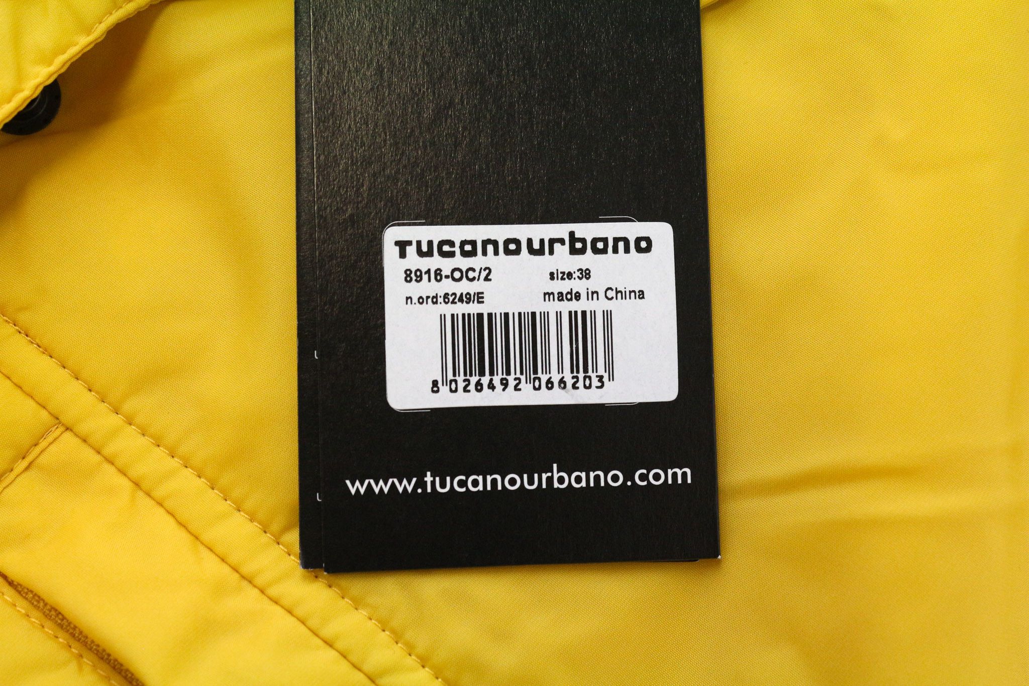 Other MERCOLEDI IT38 Yellow Windproof Motorcycle Jacket 75651 Size M / US 6-8 / IT 42-44 - 5 Thumbnail
