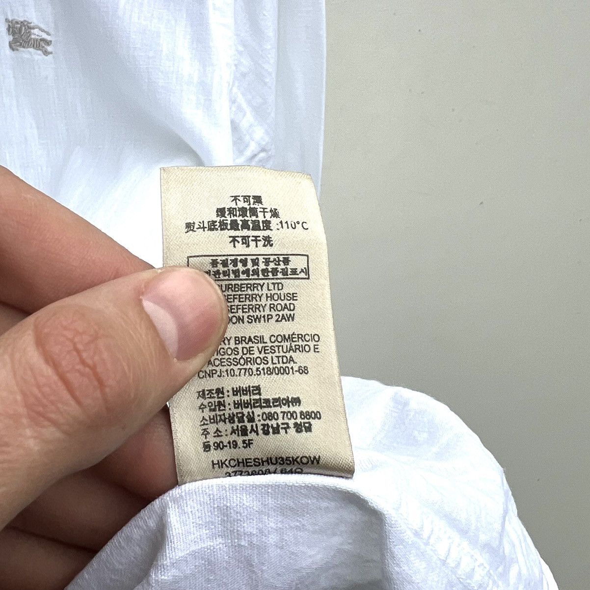 Burberry × Designer Burberry shirt Size US M / EU 48-50 / 2 - 7 Thumbnail