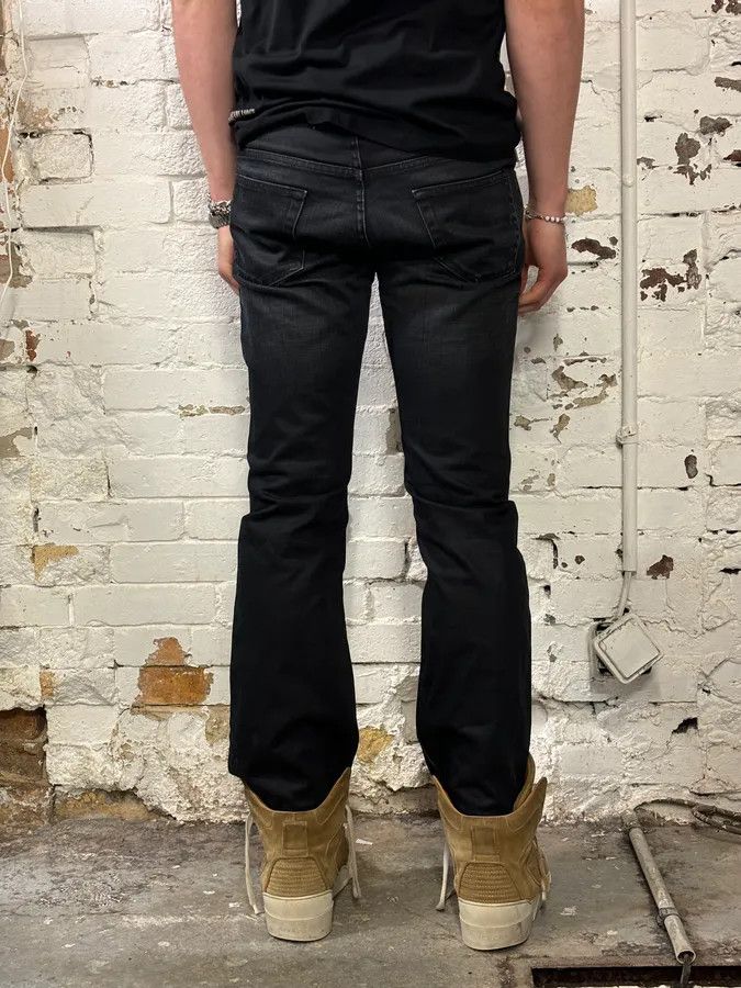 Gucci SS2007 Gucci Black Denim Contemporary Jeans Size US 30 / EU 46 - 4 Thumbnail