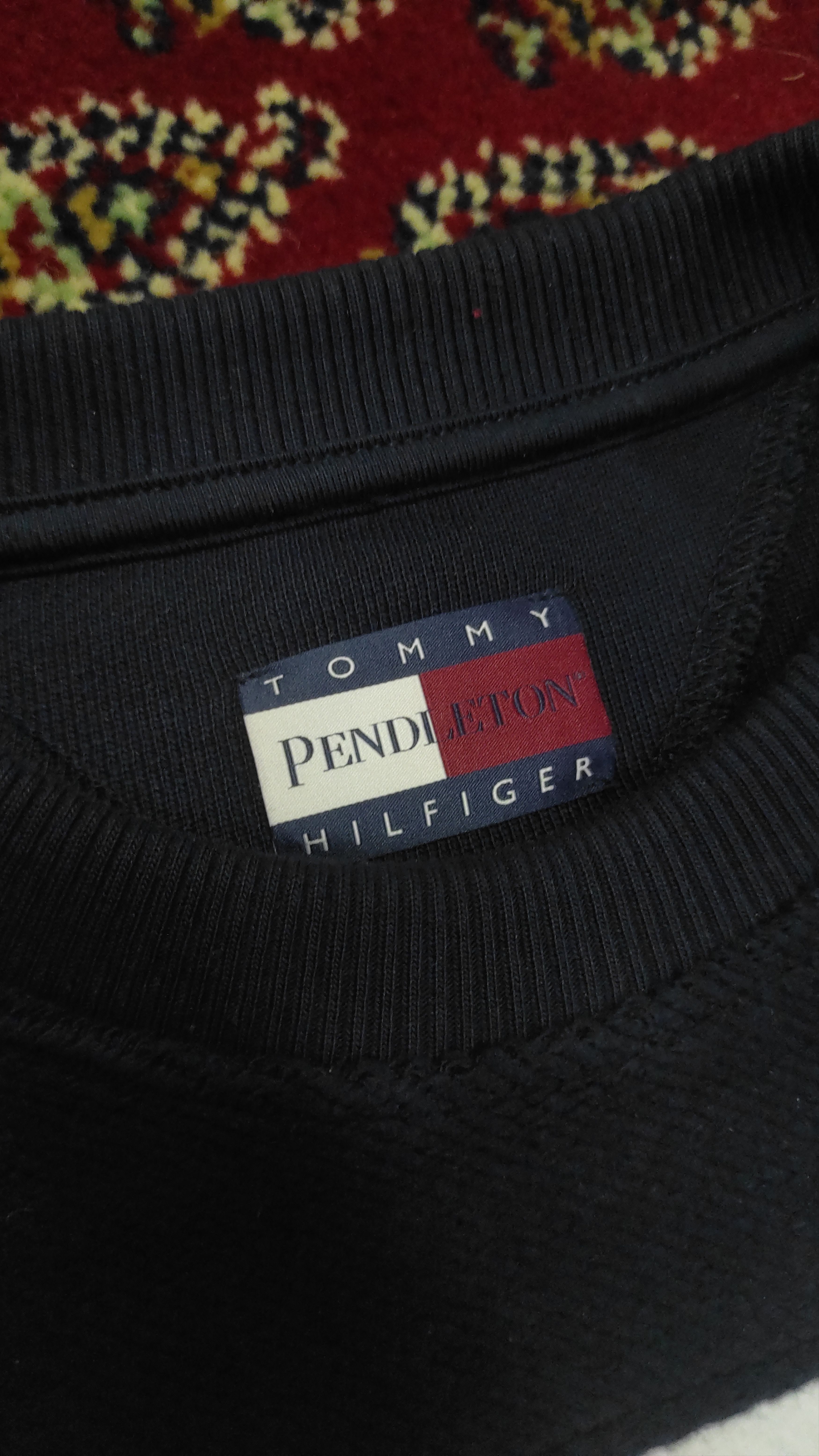 Pendleton × Tommy Hilfiger Tommy x Pendleton New York Stripe Oversized Sweatshirt Size US L / EU 52-54 / 3 - 5 Thumbnail