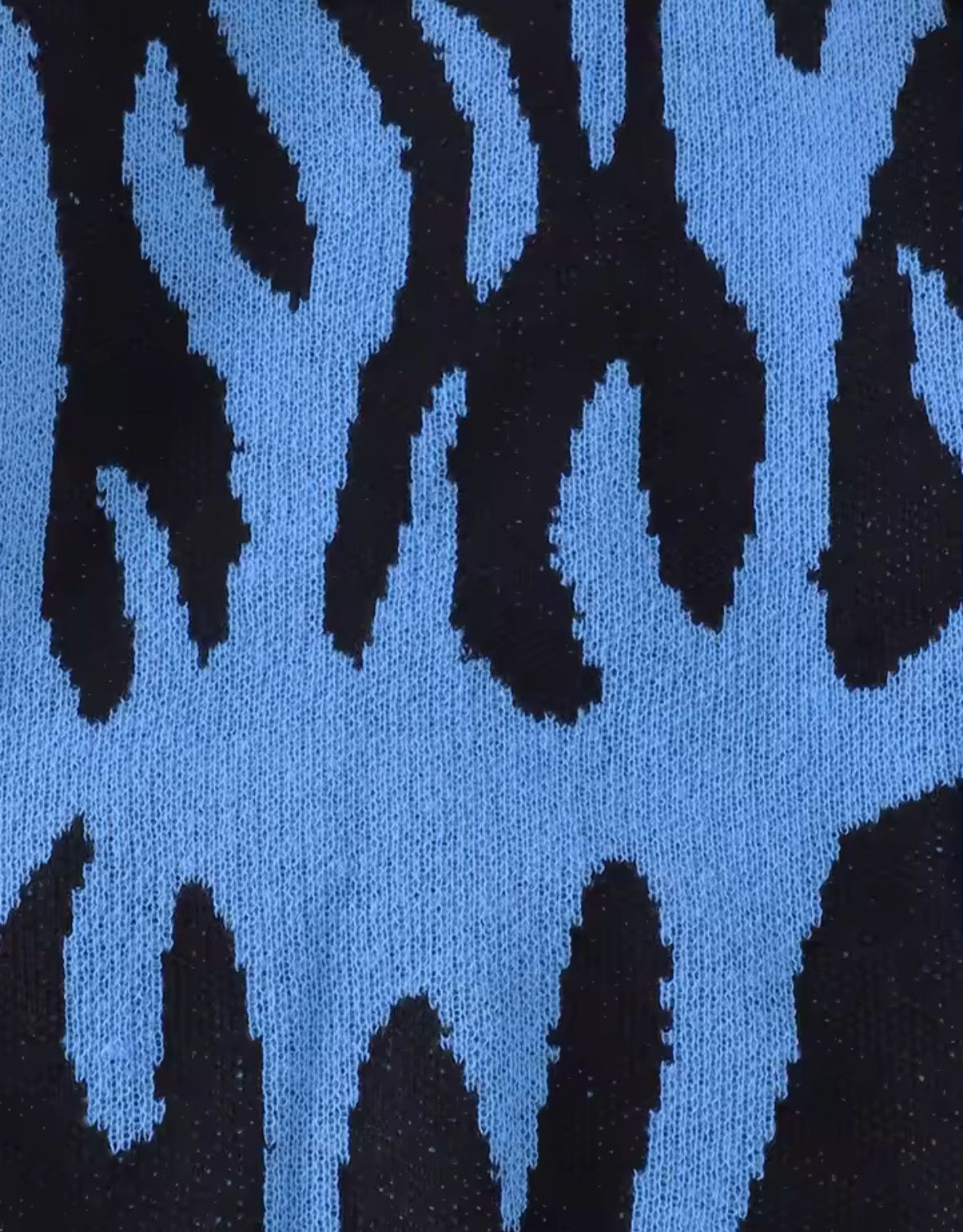 Japanese Brand Fire Flame Pattern Sweater Jacquard Knitted Sweatshirt Size US XL / EU 56 / 4 - 5 Thumbnail