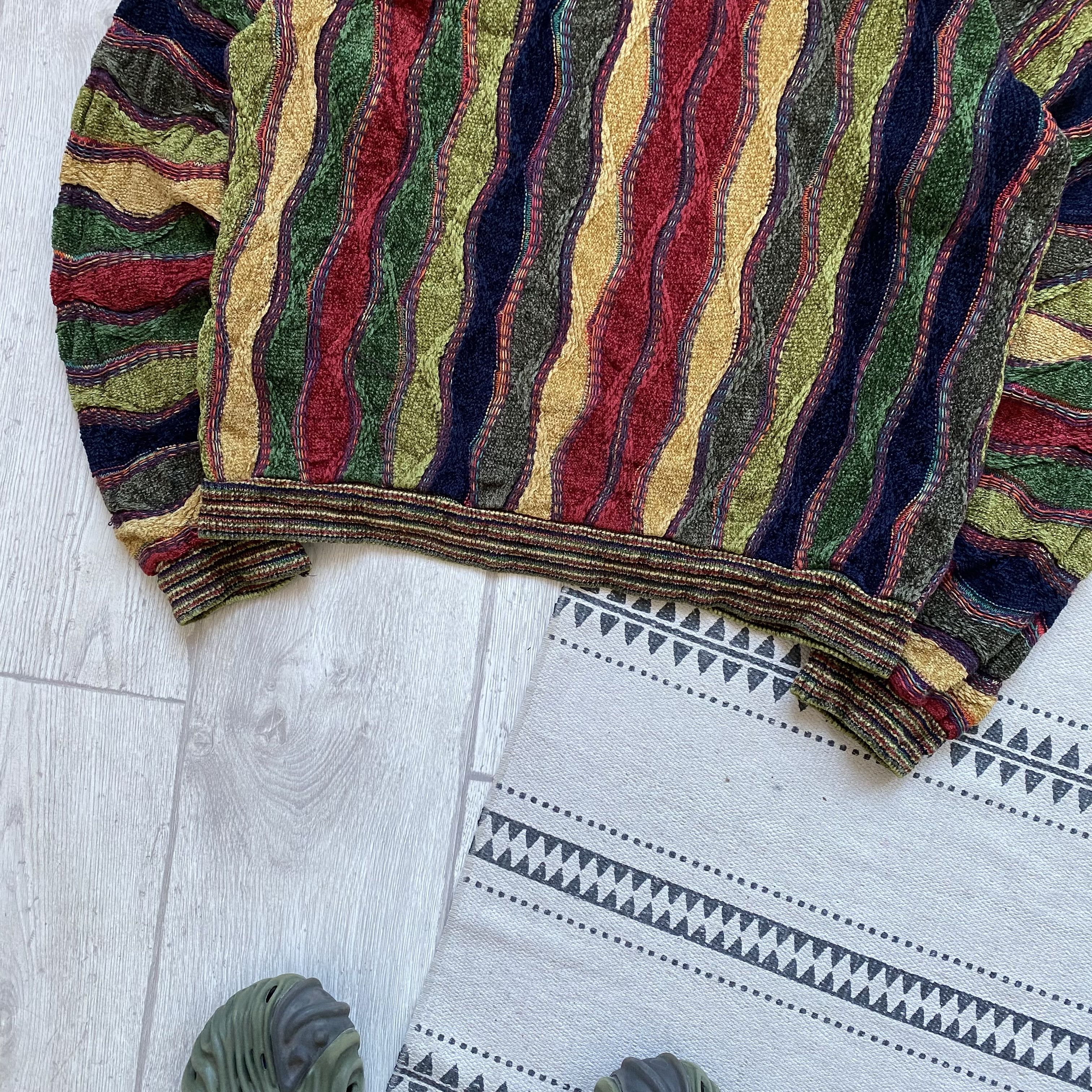 Coogi Vintage 90s Tundra Coggi Style Knit Sweater Cozy Y2K. Size US M / EU 48-50 / 2 - 3 Thumbnail