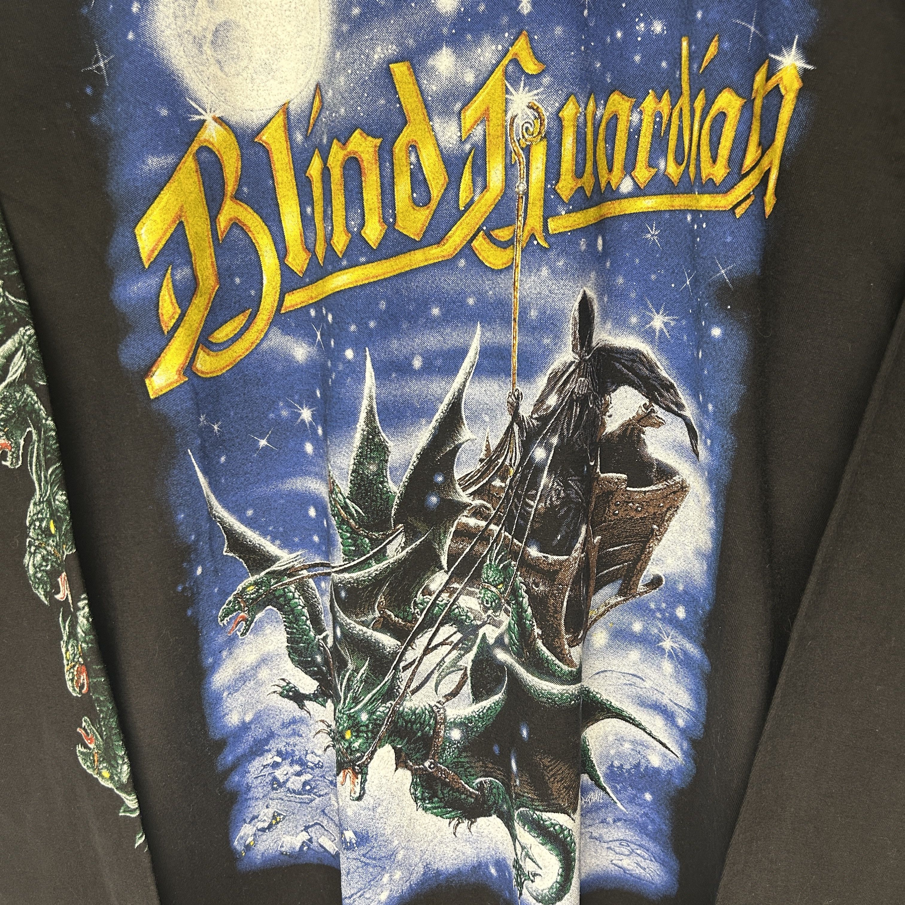 Band Tees Vintage Blind Guardian 1995 Longsleeve Band T-shirt Size US L / EU 52-54 / 3 - 3 Thumbnail