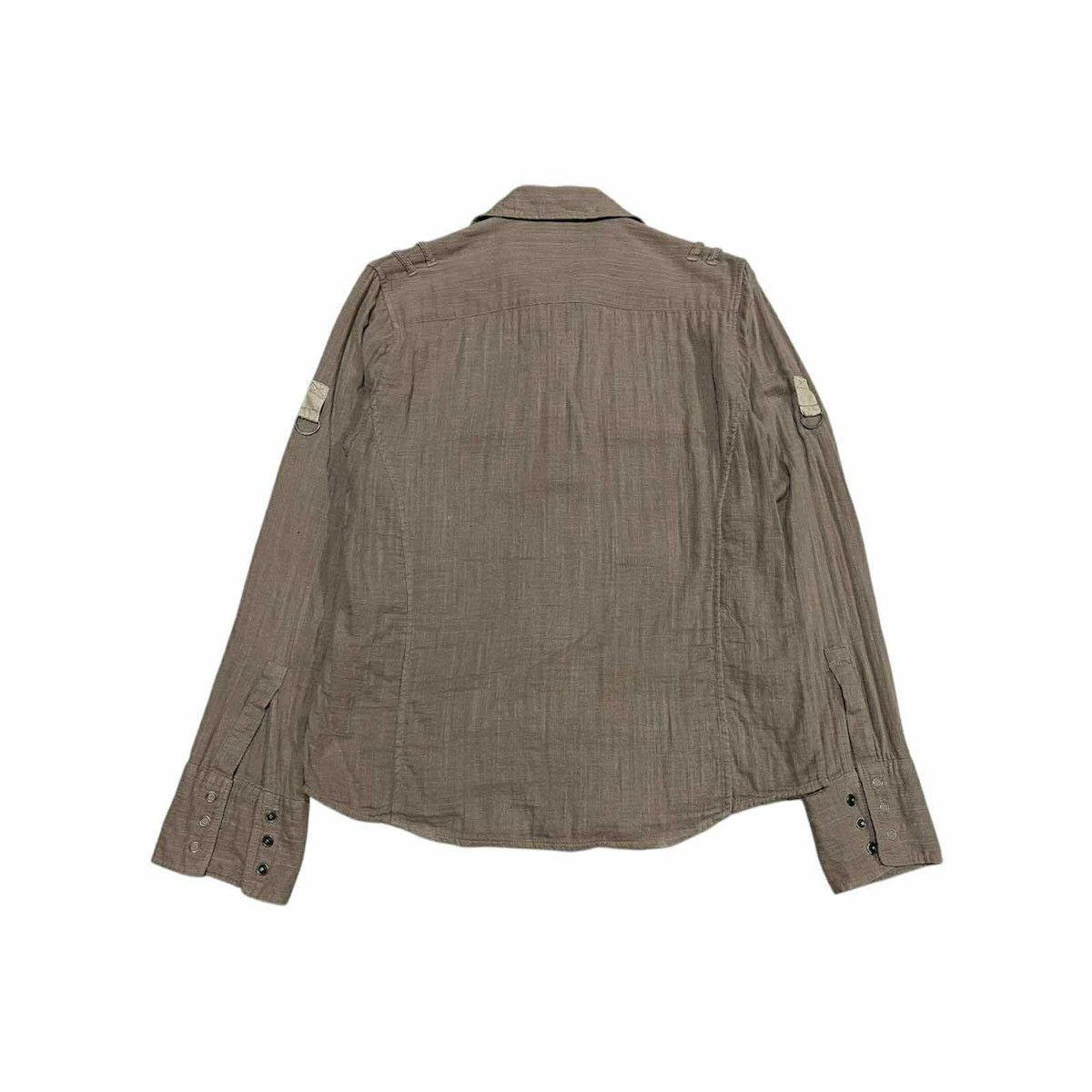Tete Homme 🔥Sick Y2K Tete Homme Military Punk Shirt Size US M / EU 48-50 / 2 - 6 Thumbnail