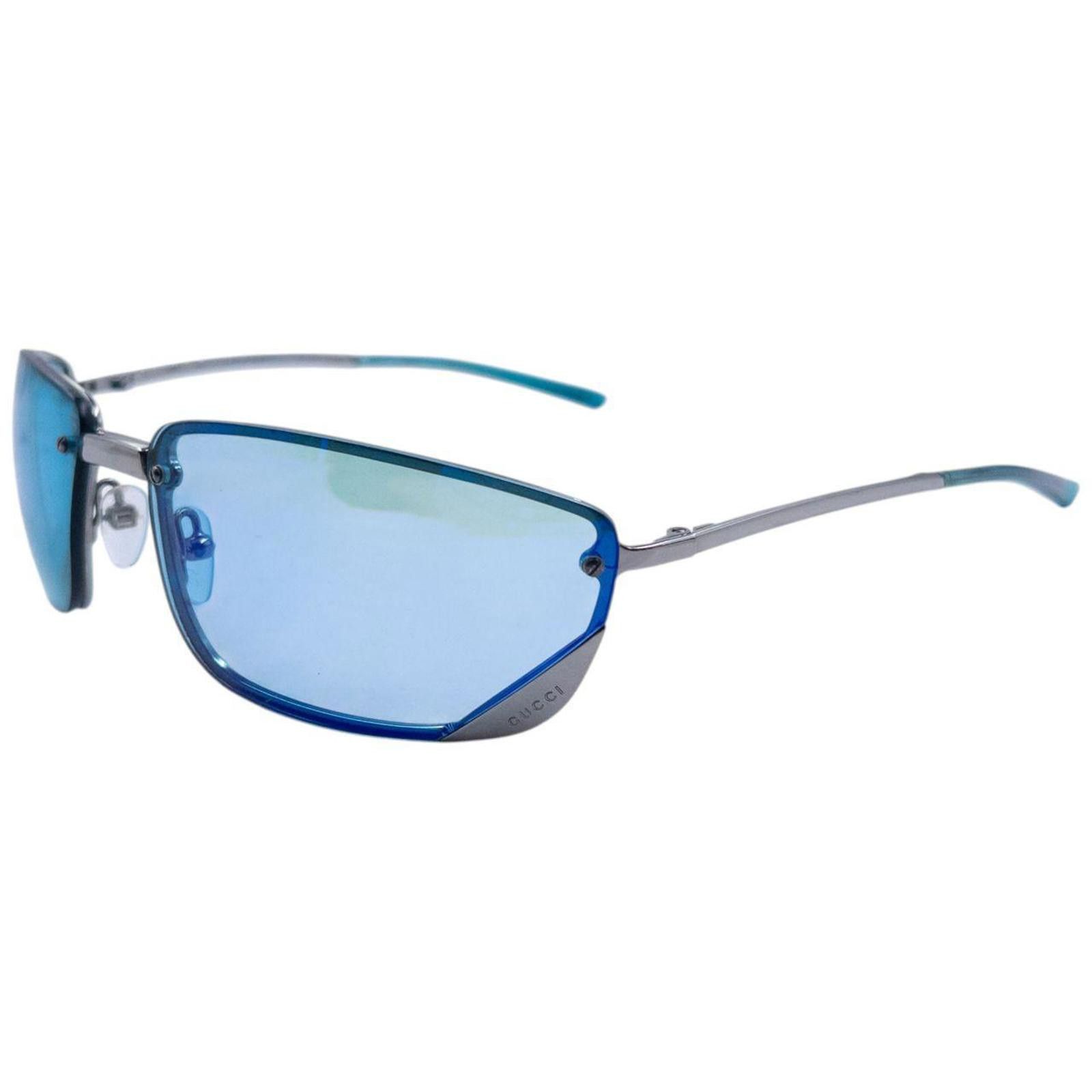 Gucci Vintage Gucci Holographic Sunglasses Size ONE SIZE - 1 Thumbnail