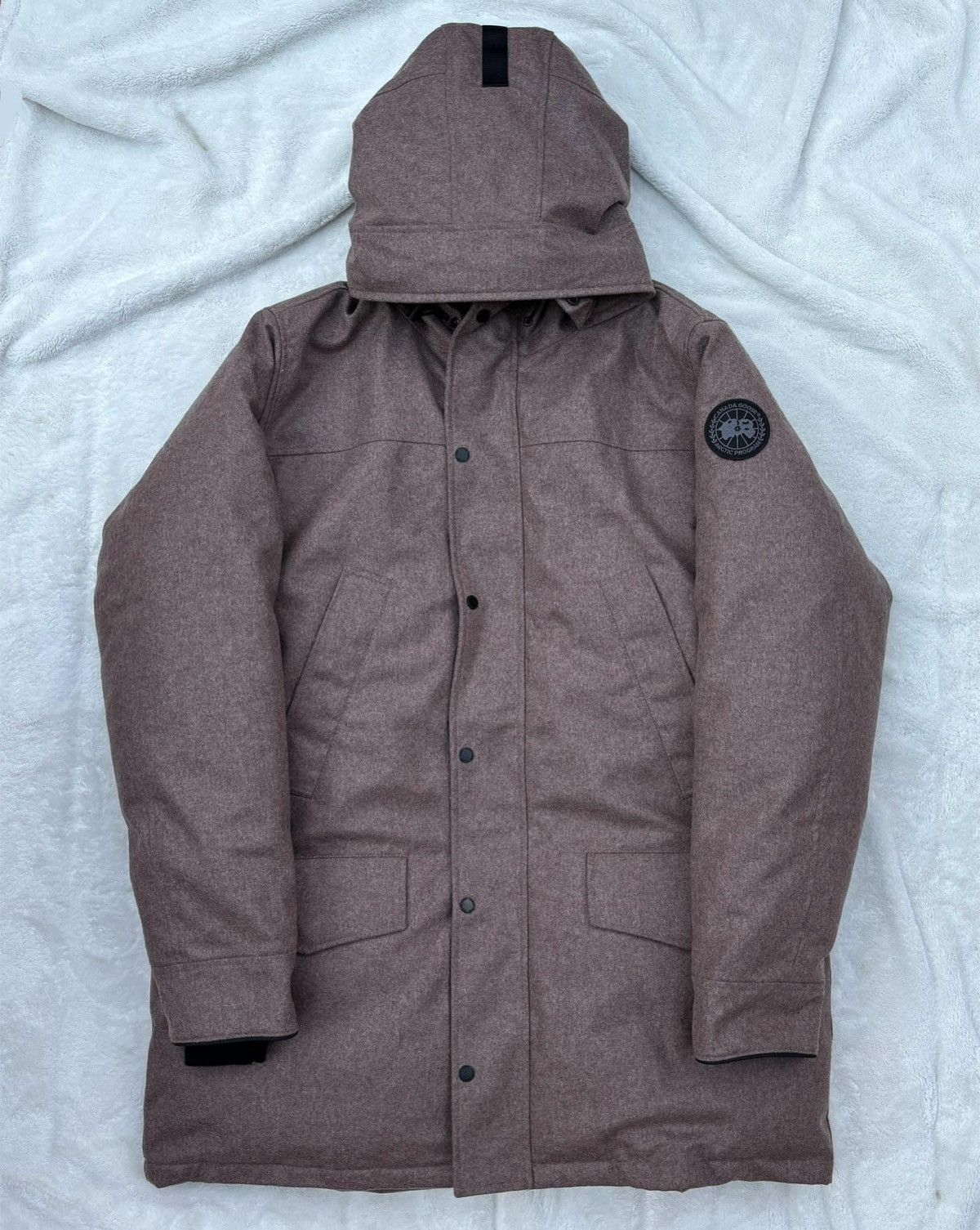 Canada Goose Canada Goose Langford Quicksand Melange Wool Parka Size US XXL / EU 58 / 5 - 1 Thumbnail