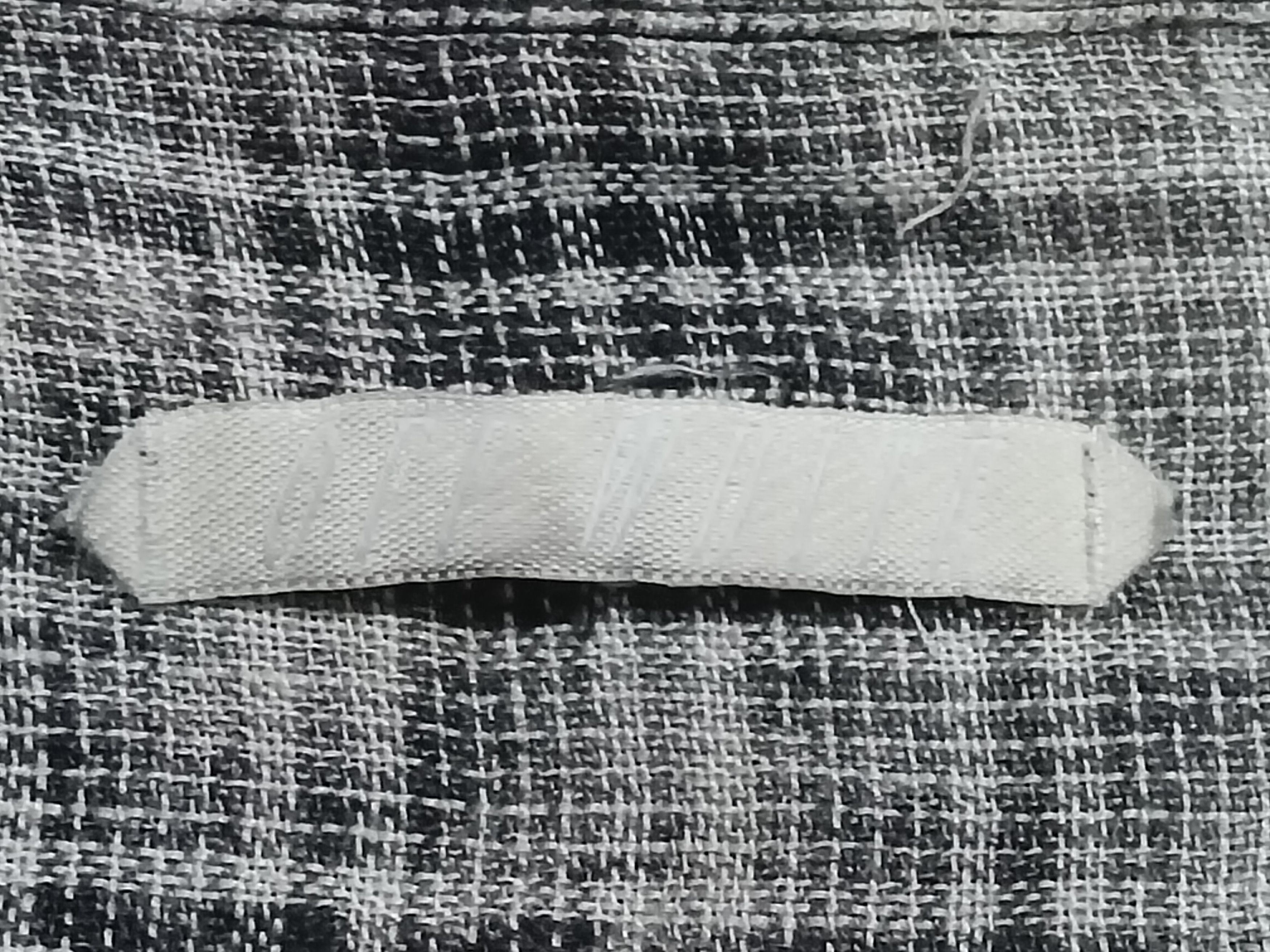 Off-White OFF-WHITE C/O VIRGIL ABLOH "BLUE COLLAR" TARTAN FRINGED Size US XS / EU 42 / 0 - 3 Thumbnail