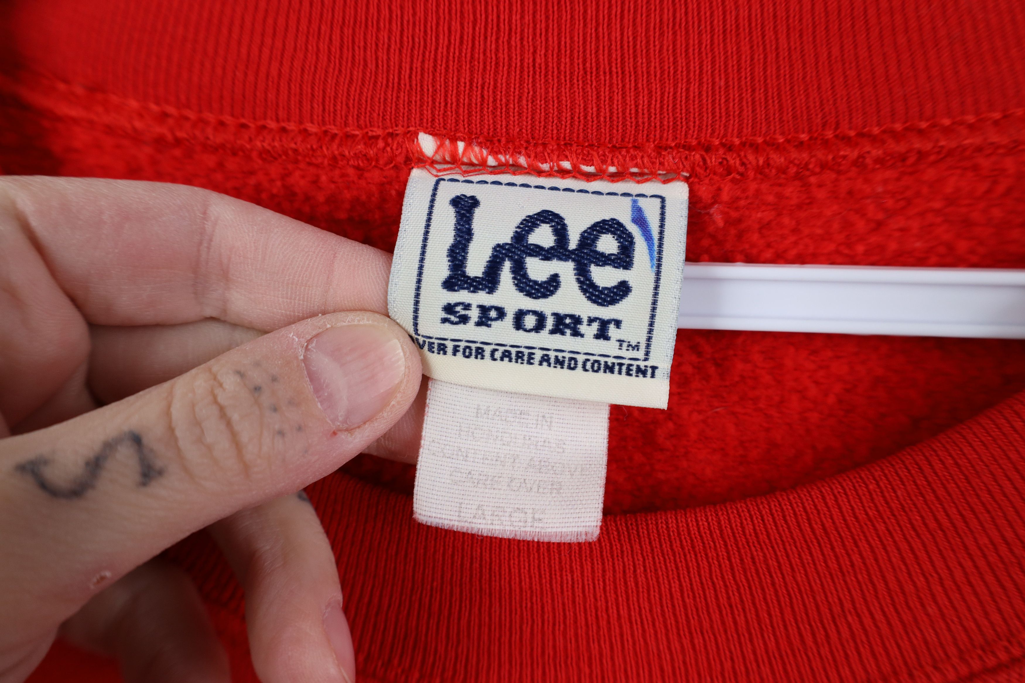 Vintage Vintage 90s Spell Ohio State University Crewneck Sweatshirt Size US L / EU 52-54 / 3 - 5 Thumbnail