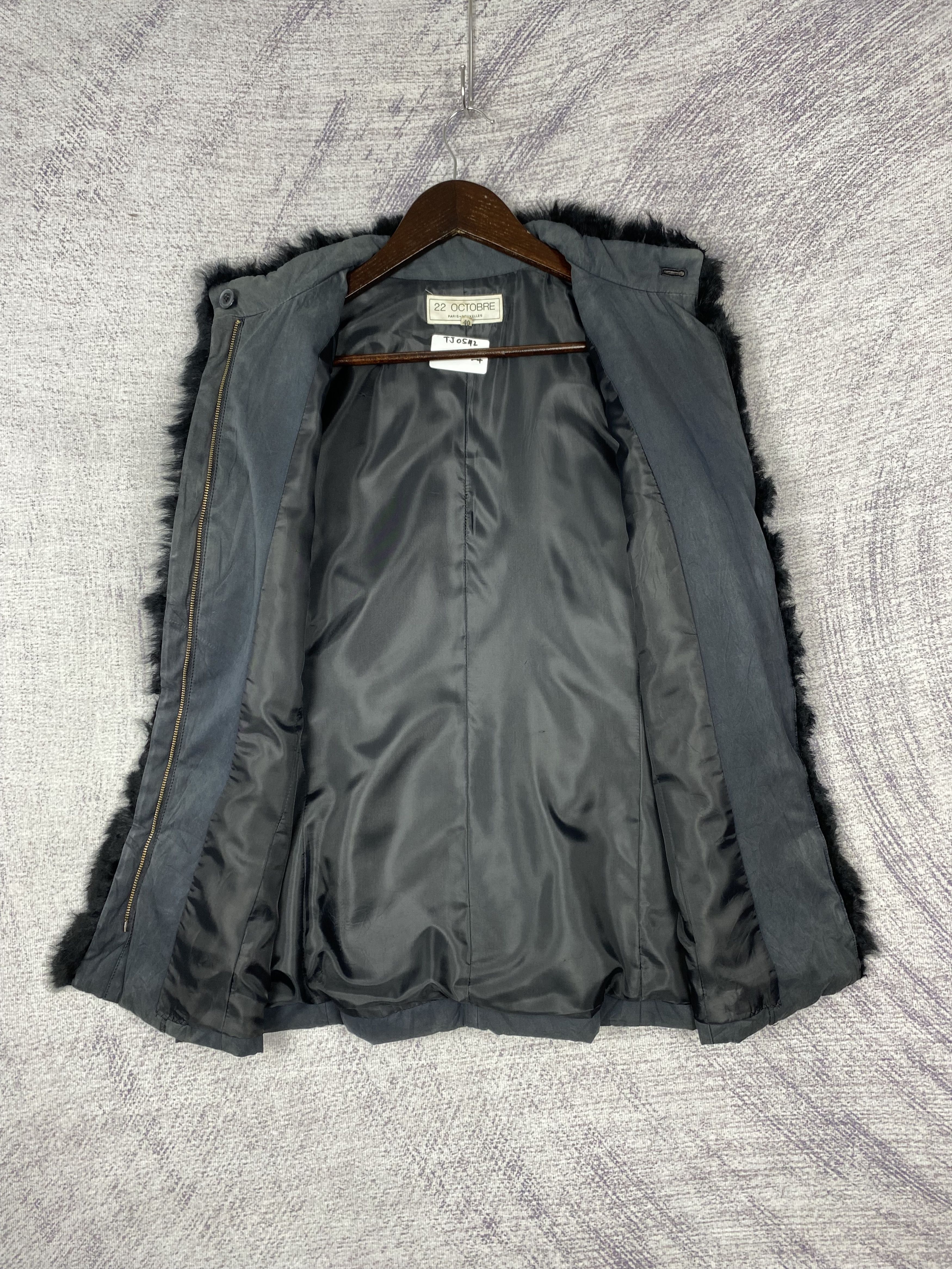 Japanese Brand Vintage 22 Octobre Zip Up Jacket Size US XS / EU 42 / 0 - 6 Thumbnail
