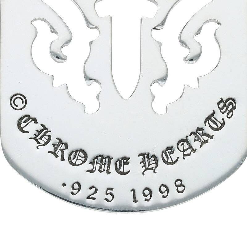 Chrome Hearts Chrome Hearts Cutout Dagger Dog Tag Size ONE SIZE - 3 Thumbnail