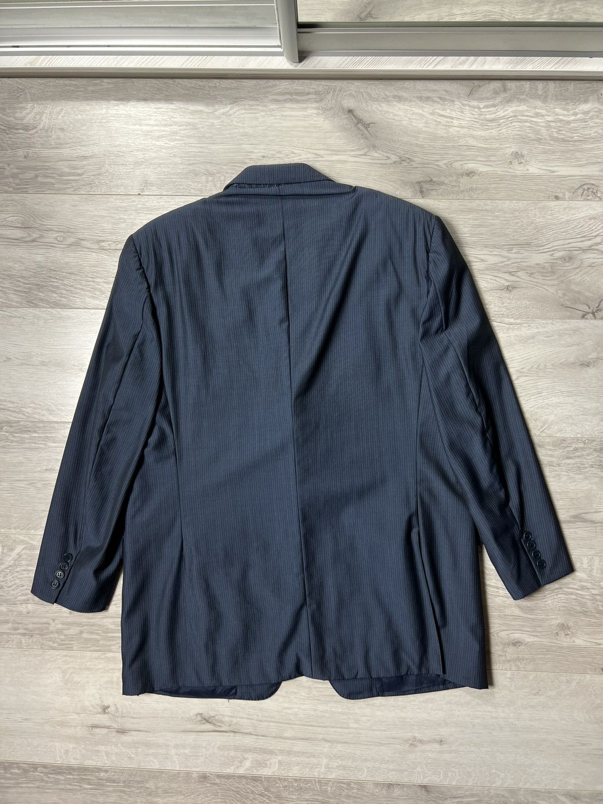 Canali Canali Wool Striped Blazer Size 56R / 46R Size 46R - 8 Thumbnail