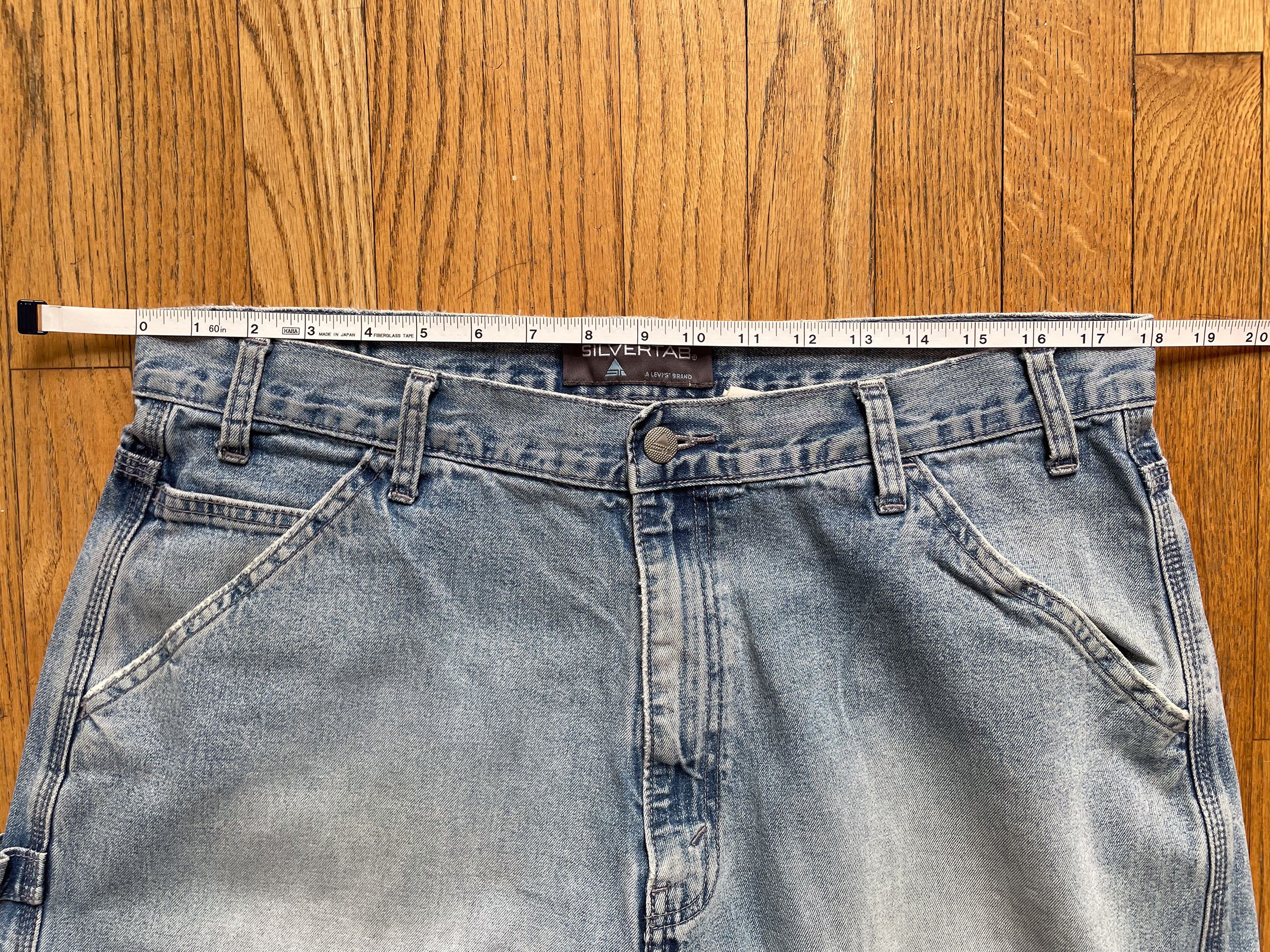Levi's Levi's Silvertab Baggy Carpenter Denim Jeans 36x32 Size US 36 / EU 52 - 5 Thumbnail