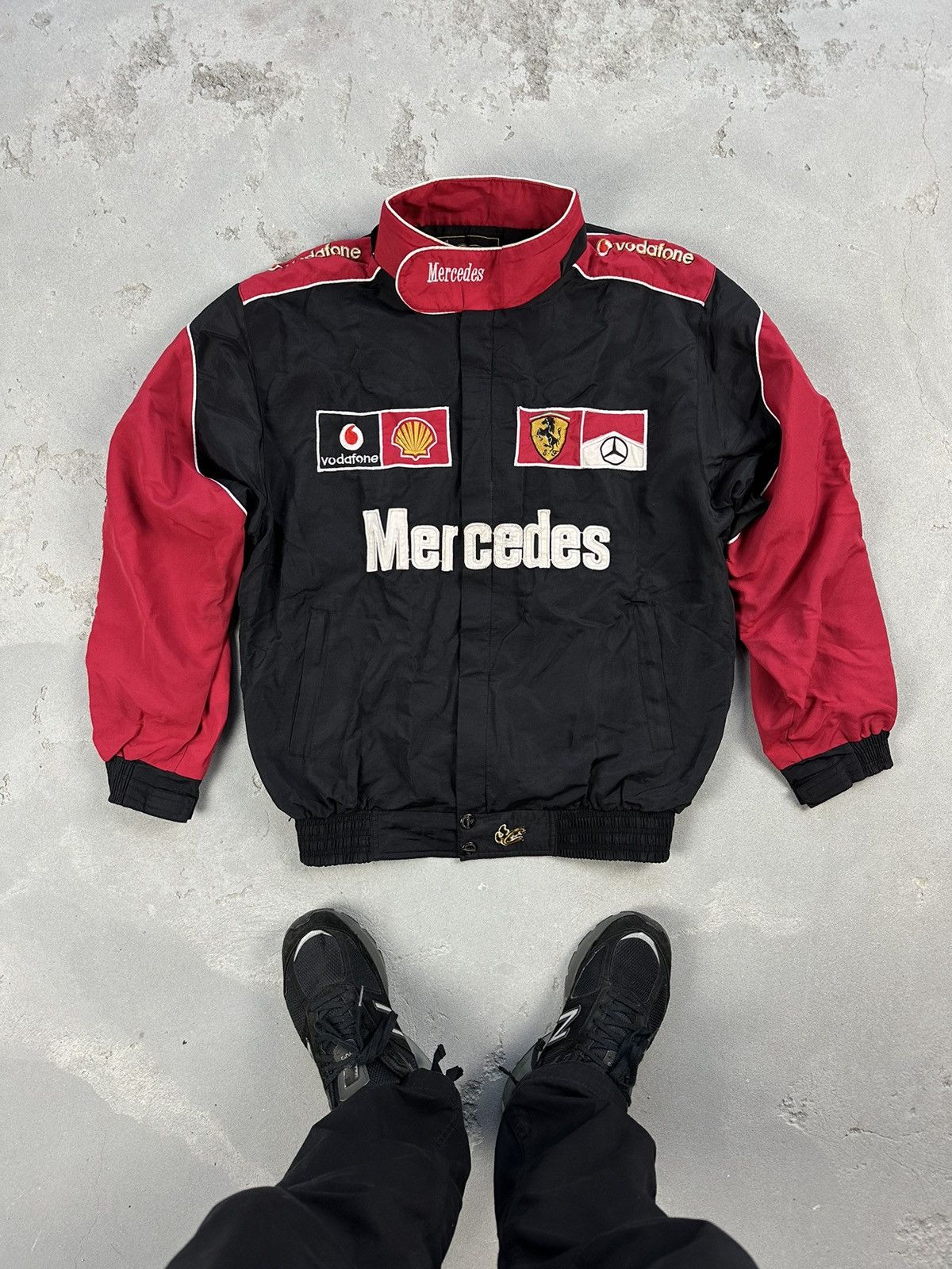 Mercedes-Benz Vintage Mercedes racing jacket Size US L / EU 52-54 / 3 - 1 Thumbnail
