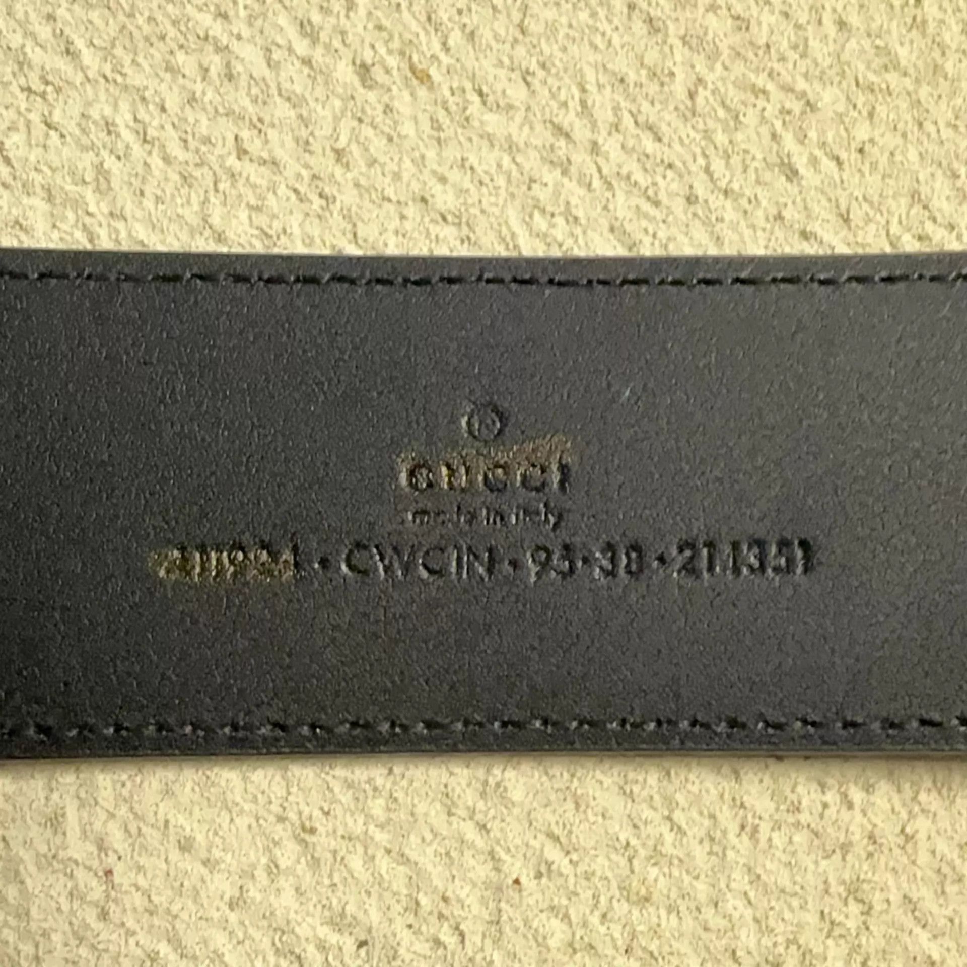 Gucci GUCCI GG Marmont 2cm Black Belt Size ONE SIZE - 5 Thumbnail