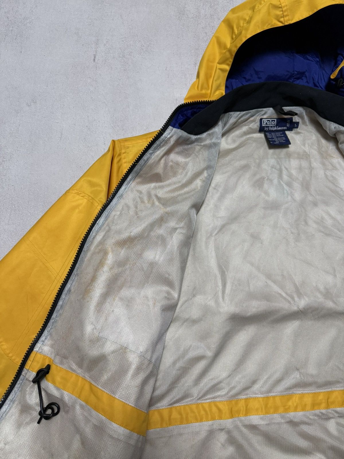 Polo Ralph Lauren × Vintage Vintage Polo Ralph Lauren Hi-Tech Jacket Windbreaker 80s Size US XL / EU 56 / 4 - 18 Thumbnail