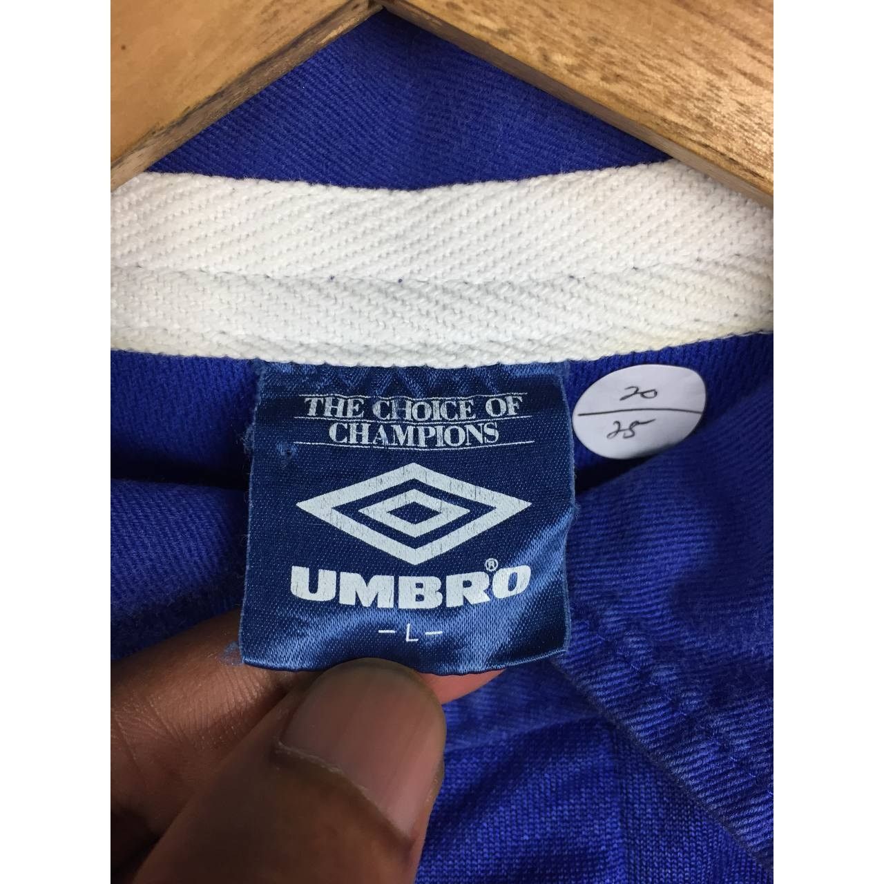 Umbro × Vintage Vtg Umbro The Choice of Champions Rugby Polo Jersey Size US M / EU 48-50 / 2 - 9 Thumbnail