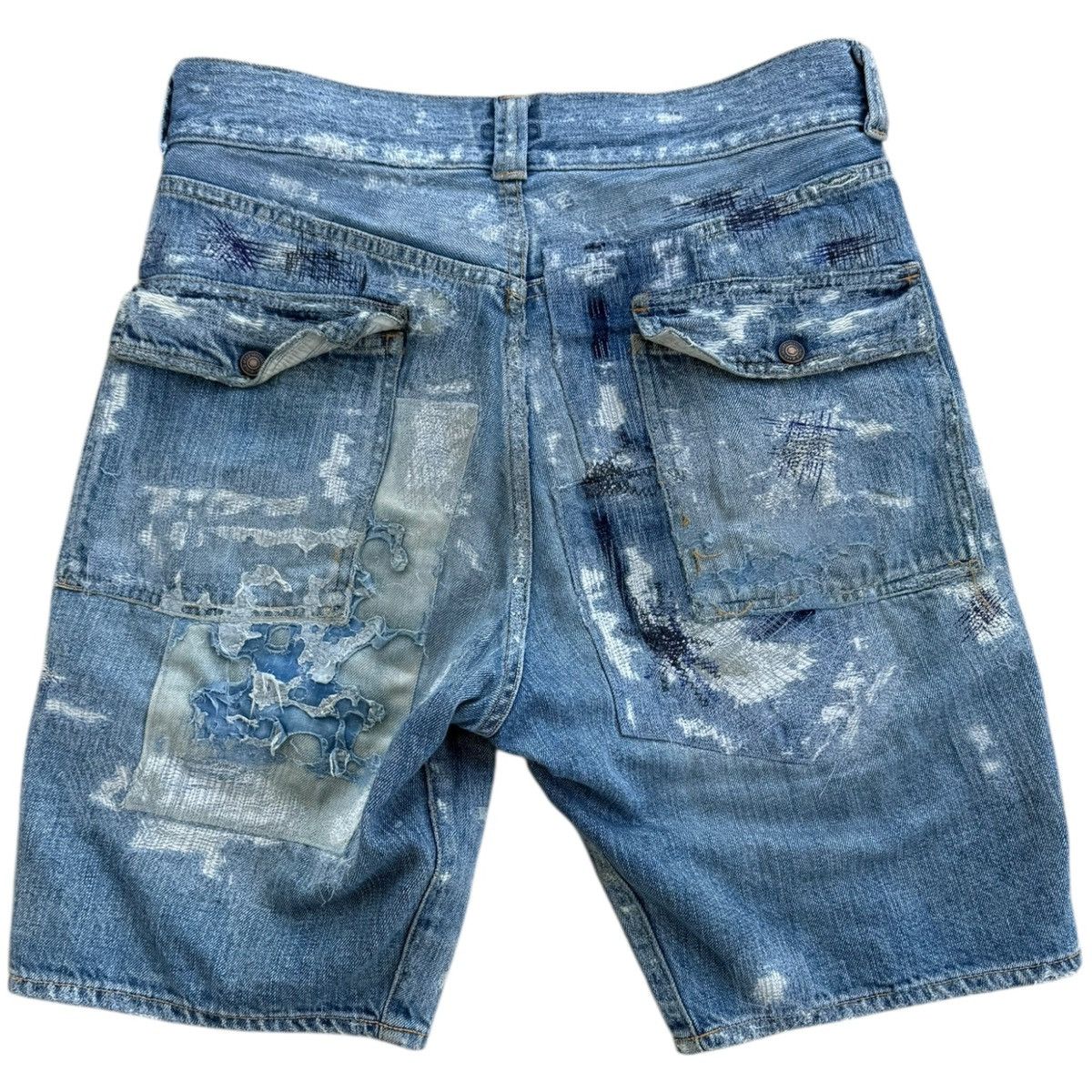 Kapital Kapital Boro Shorts Size 3 Size US 32 / EU 48 - 2 Thumbnail