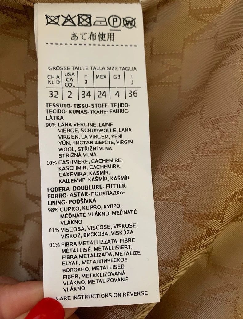 Max Mara Max Mara 101801 Coat Size S / US 4 / IT 40 - 5 Thumbnail