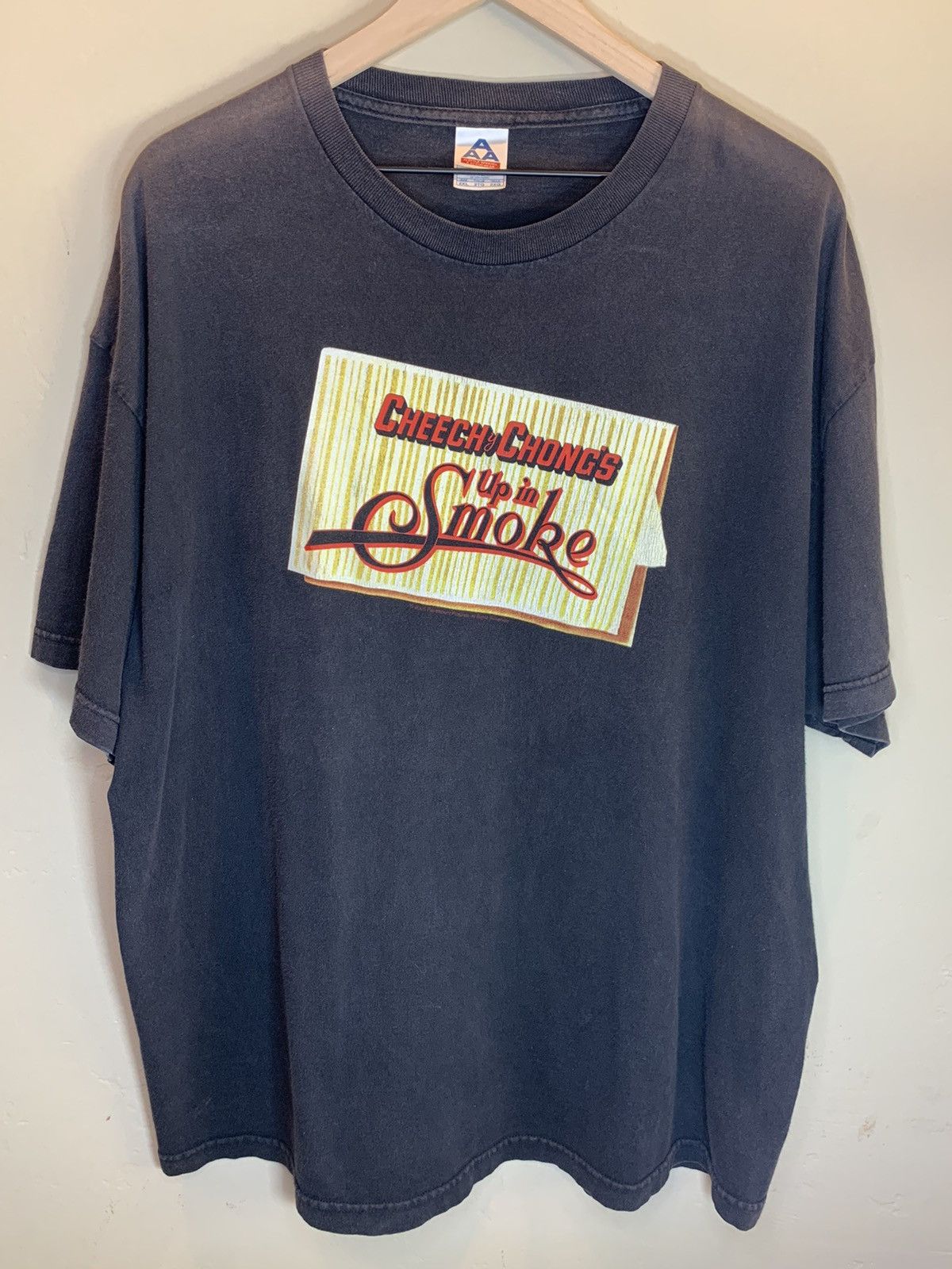 Vintage RARE* Vintage Cheech & Chong’s Up In Smoke Faded Movie Shirt Size US XXL / EU 58 / 5 - 1 Thumbnail