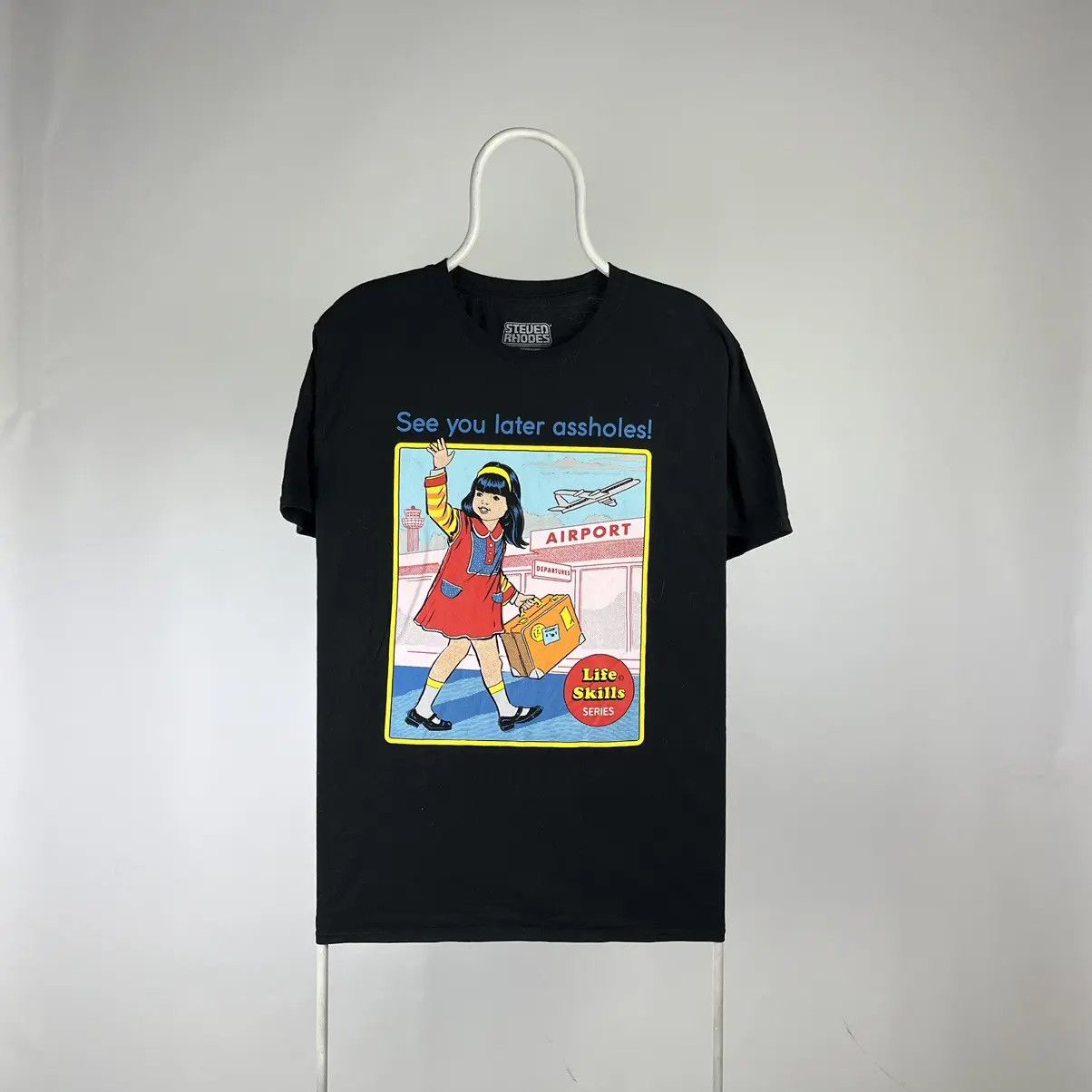 Band Tees Steved Rhodes T-shirt see you later assholes size Large Size US L / EU 52-54 / 3 - 1 Thumbnail