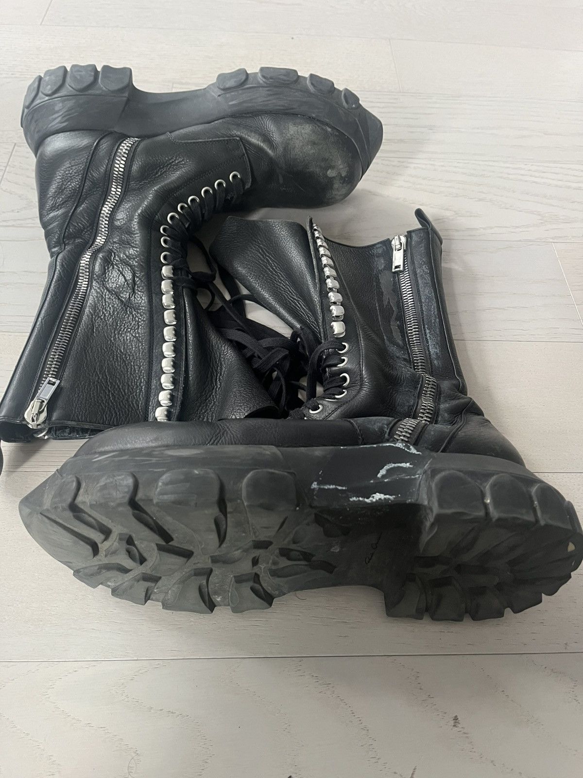 Rick Owens Rick Owens Biker Tractor Sole Size US 9 / EU 42 - 2 Thumbnail