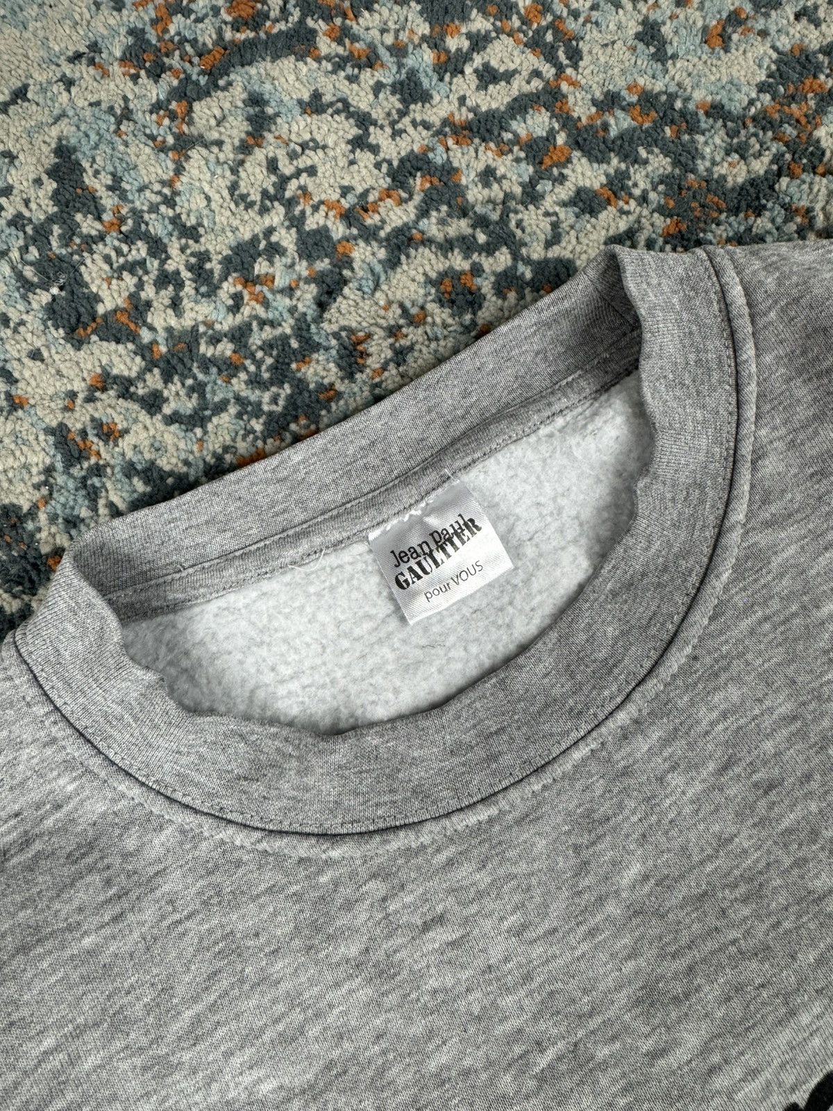 Jean Paul Gaultier Jean Paul Gaultier pour vous spellout promo sweatshirt boxy Size US M / EU 48-50 / 2 - 7 Thumbnail
