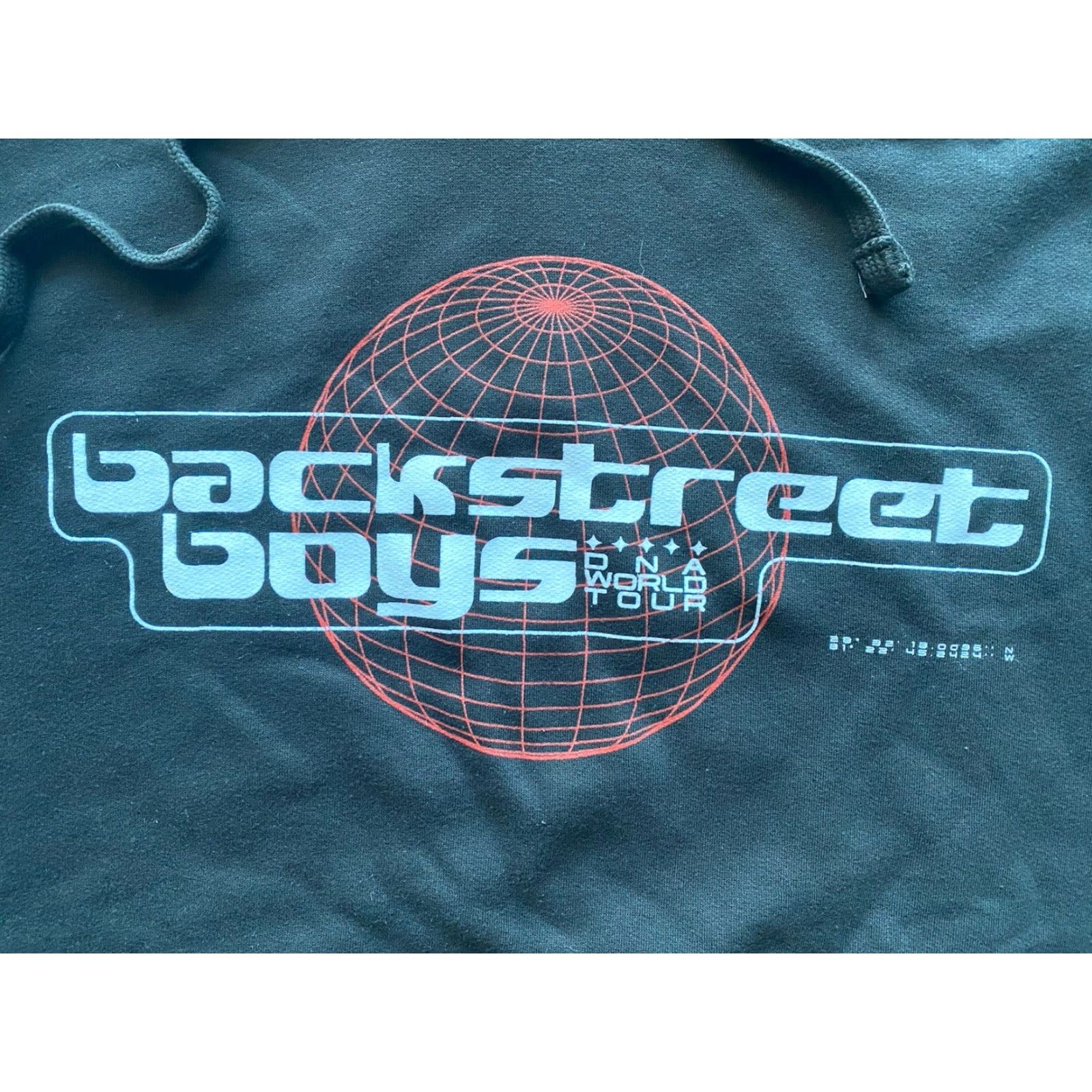 Vintage MJ Apparel Hoodie Mens S Black Backstreet Boys DNA World Tour Pullover Size US S / EU 44-46 / 1 - 6 Thumbnail