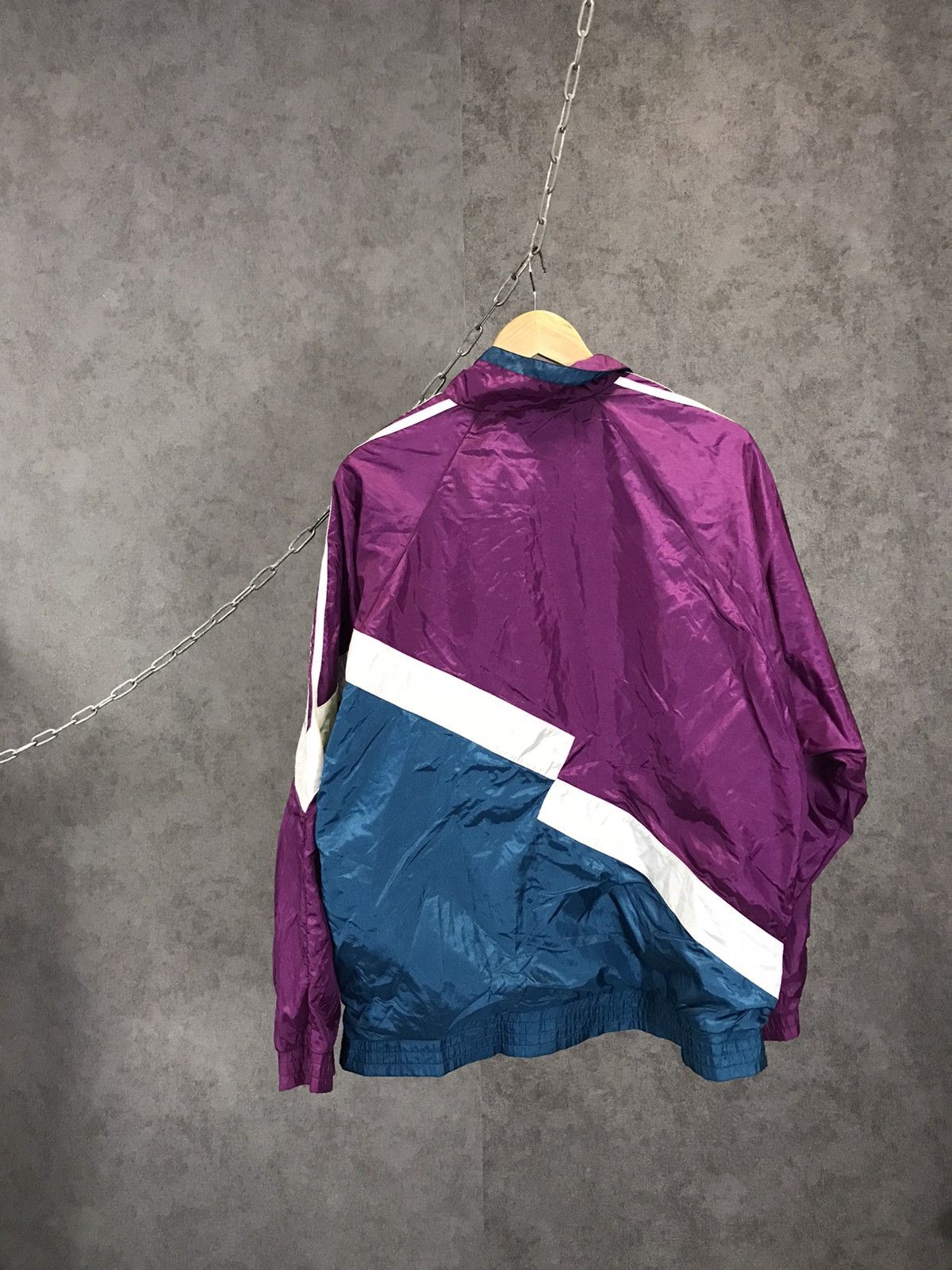 Adidas Adidas vintage zip sweatshirt Size US L / EU 52-54 / 3 - 7 Thumbnail