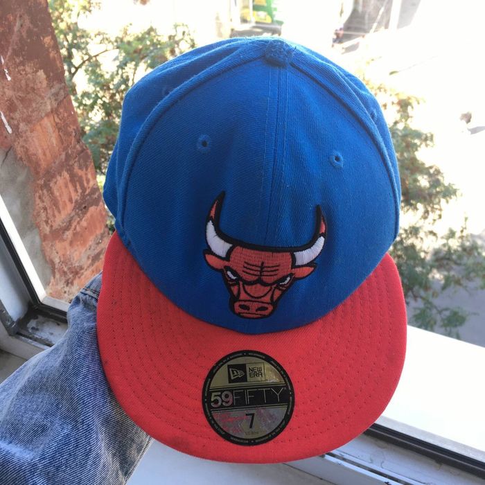 Vintage 90s Vintage Chicago Bulls Cap Drew Pearson NBA USA