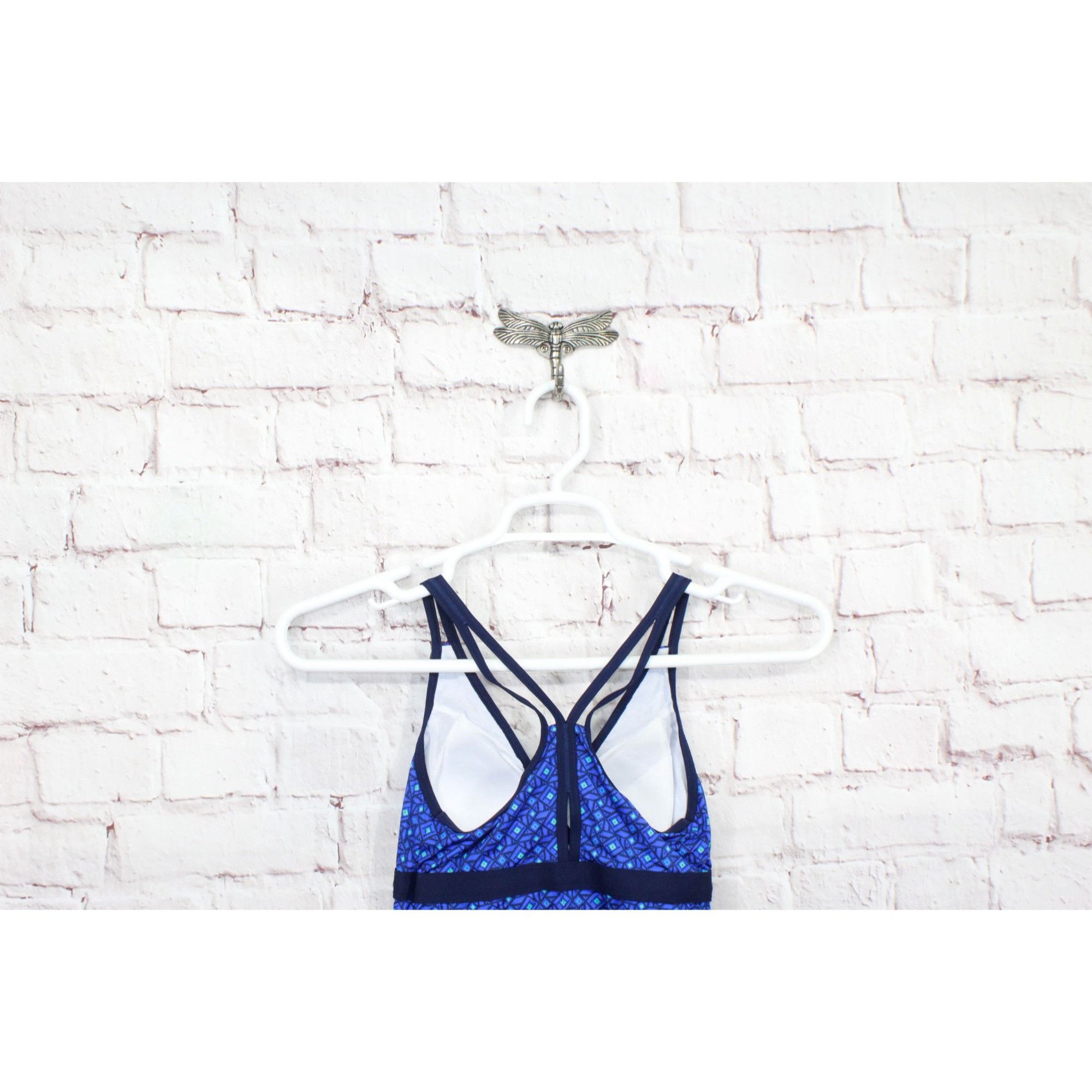 L.L. Bean × Swims LL Bean ReNew Swimwear V Neck Tankini Print Size S / US 4 / IT 40 - 4 Thumbnail