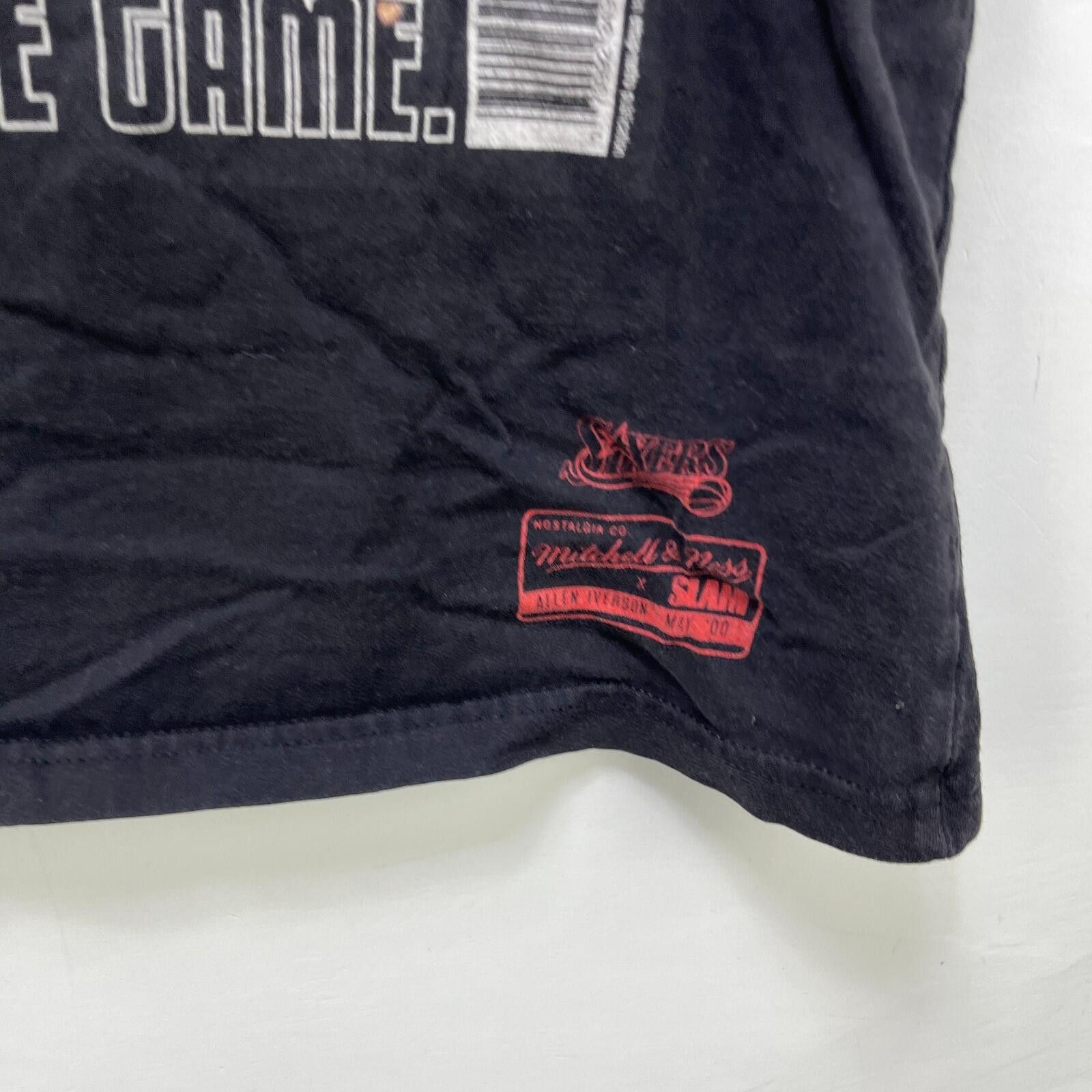Mitchell & Ness Vintage Allen Iverson T Shirt Small 76ers Slam Mitchell Ness Size US S / EU 44-46 / 1 - 3 Thumbnail