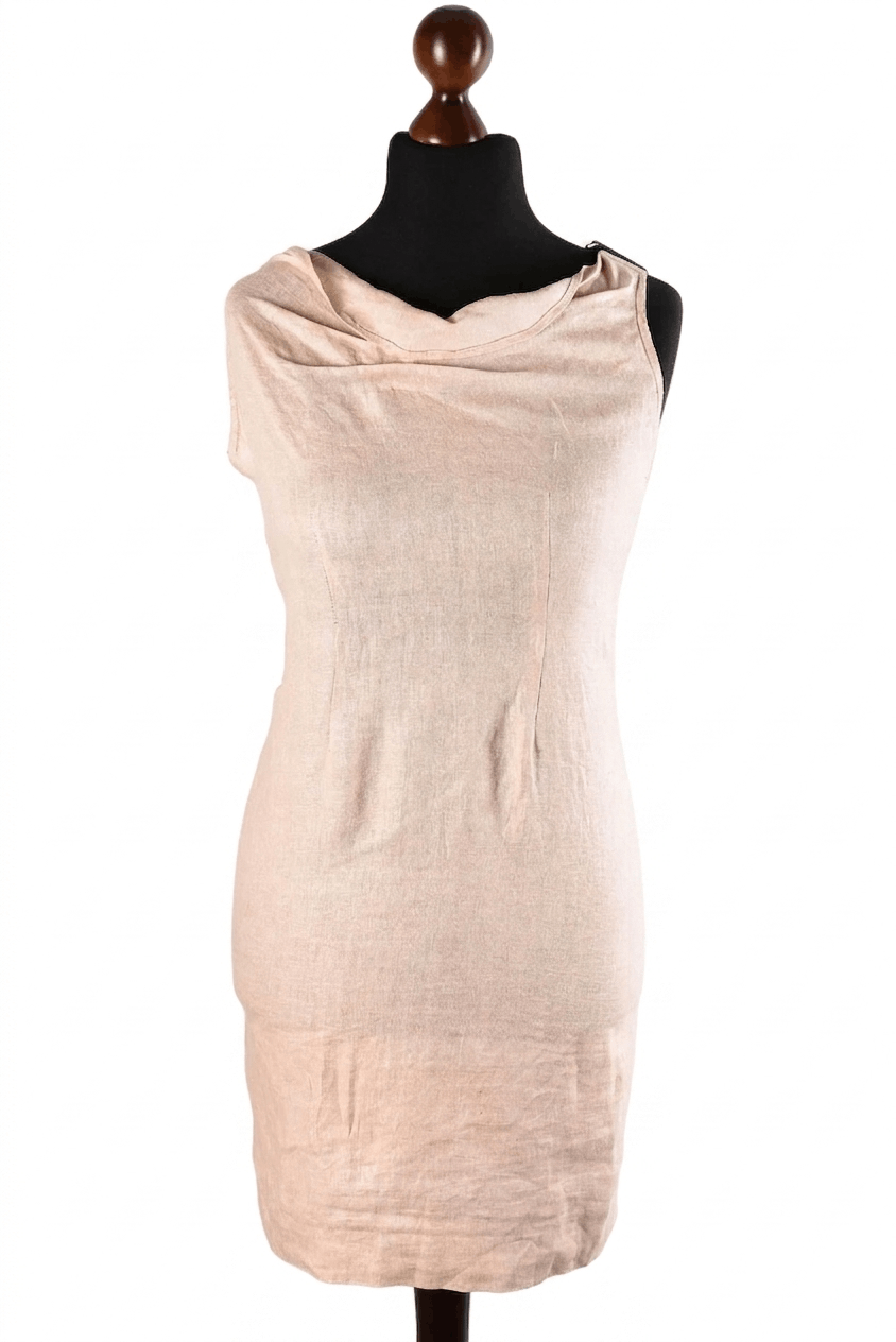 Dolce & Gabbana Women's D&G Dolce & Gabbana Beige Sleeveless Dress Size S Size S / US 4 / IT 40 - 1 Thumbnail