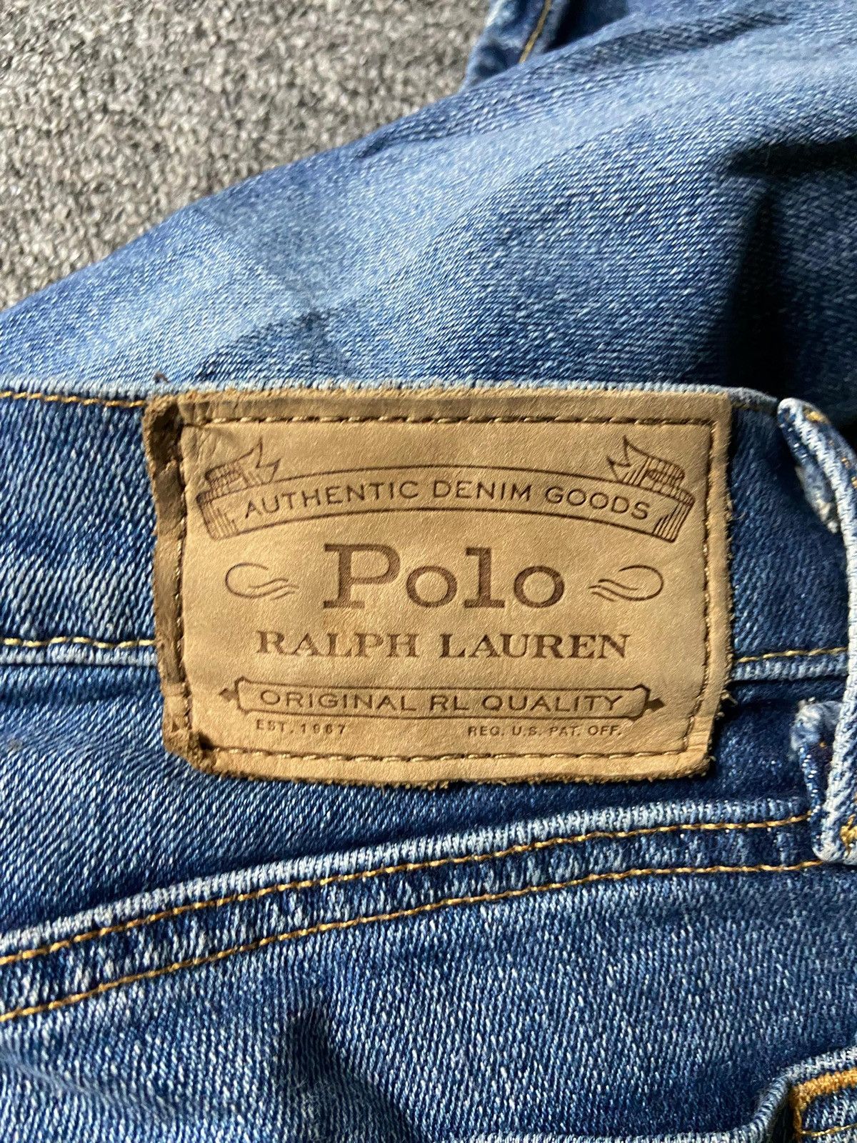 Polo Ralph Lauren Polo Ralph Lauren Skinny Ripped Jeans (157) Size US 29 - 6 Thumbnail
